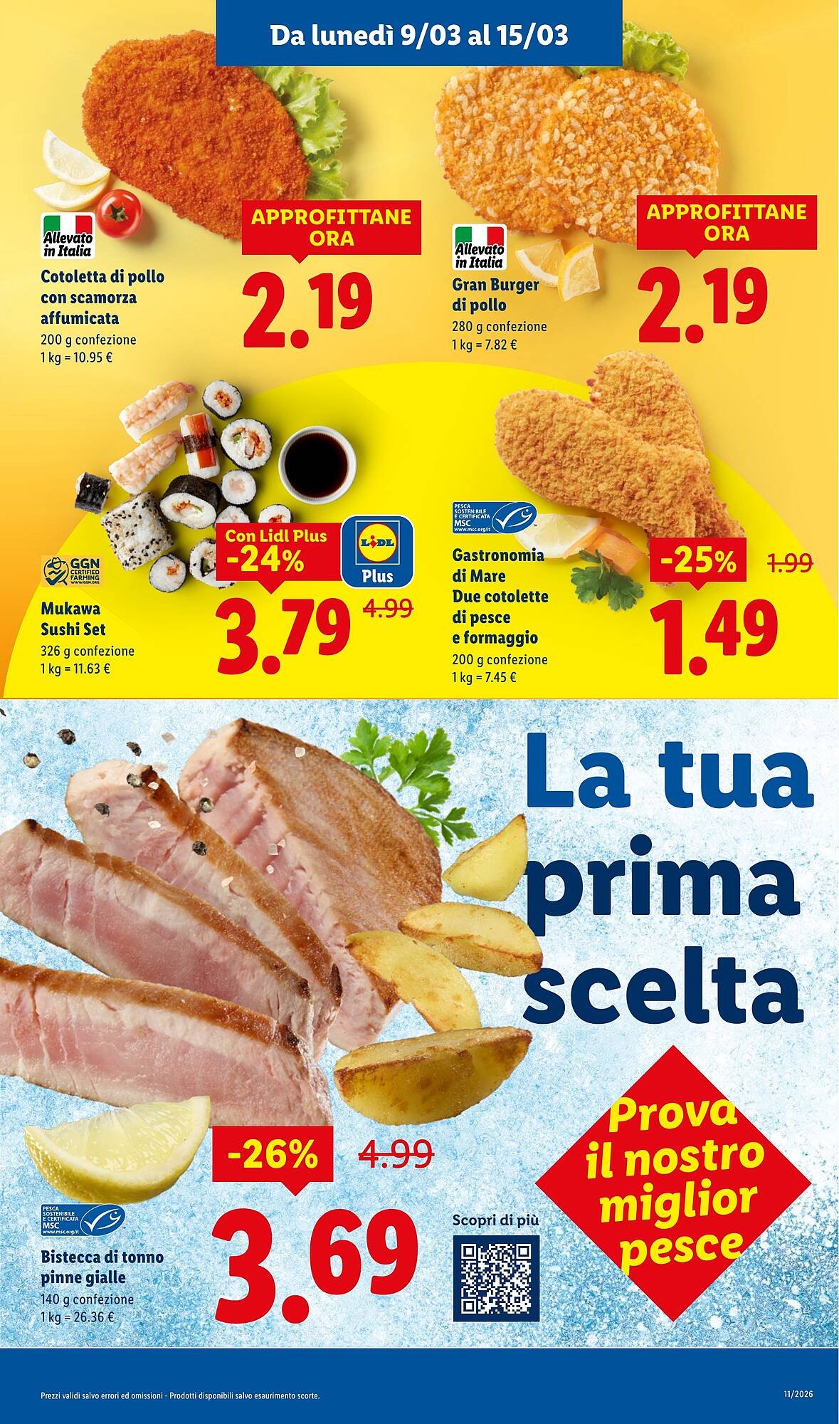 Volantino Lidl (2026-03-09 - 2026-03-15)