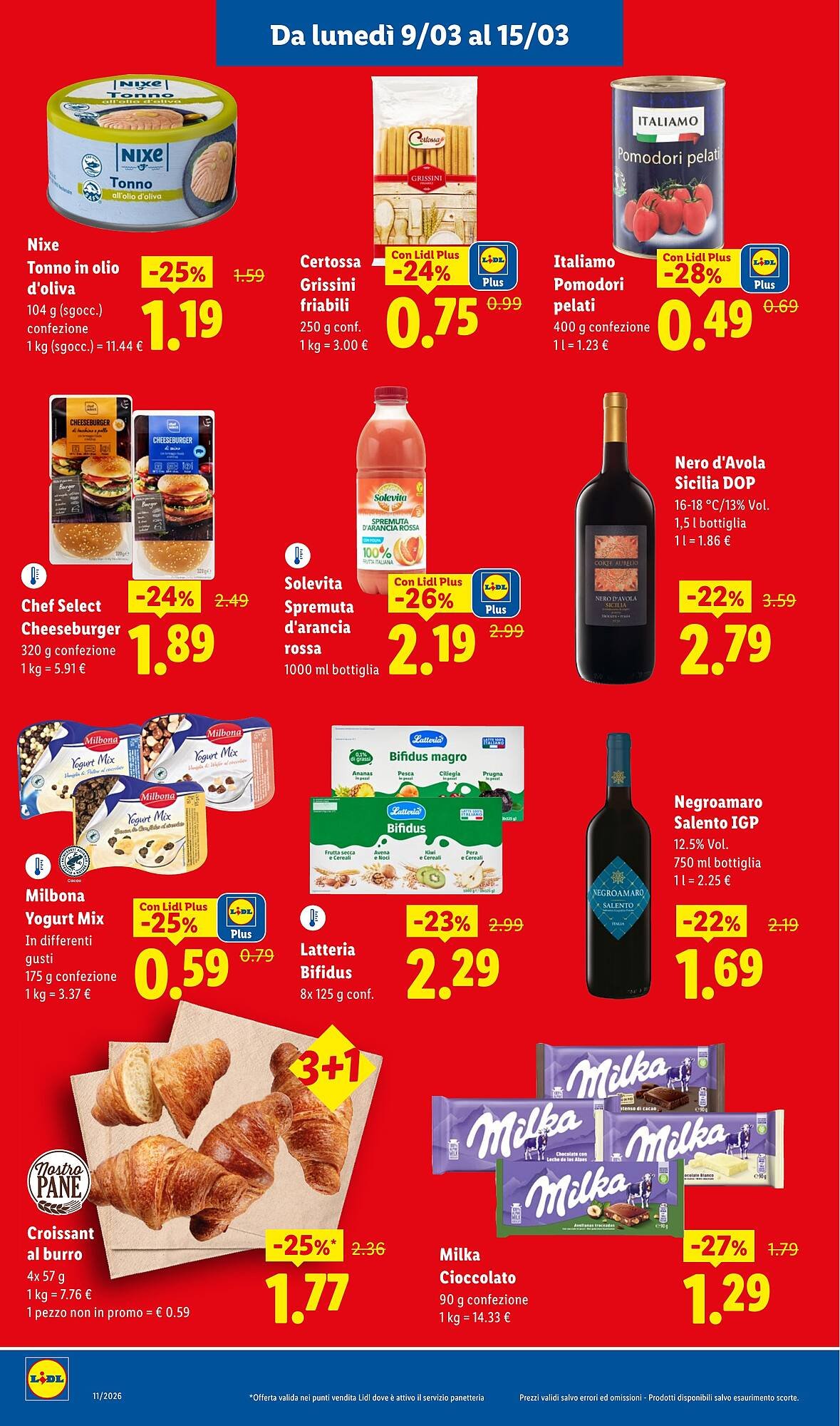 Volantino Lidl (2026-03-09 - 2026-03-15)