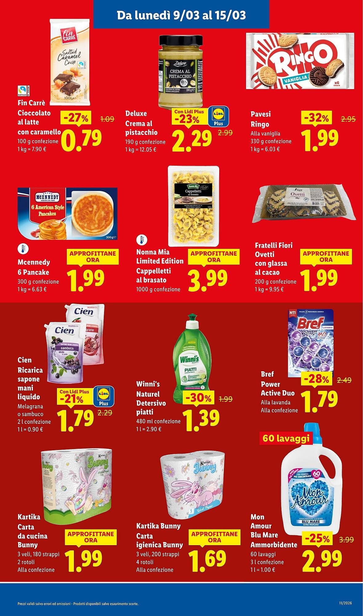 Volantino Lidl (2026-03-09 - 2026-03-15)