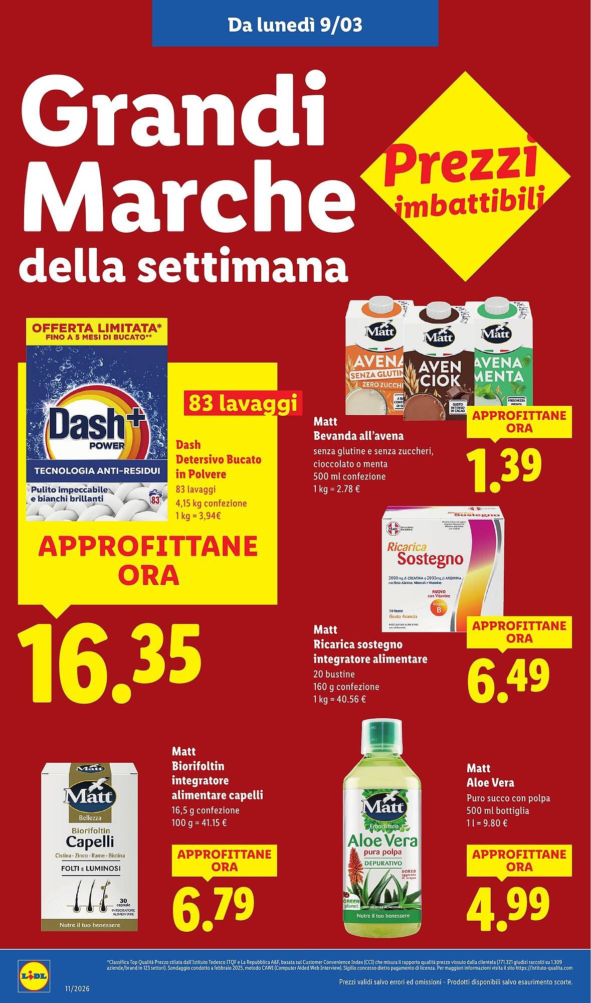 Volantino Lidl (2026-03-09 - 2026-03-15)