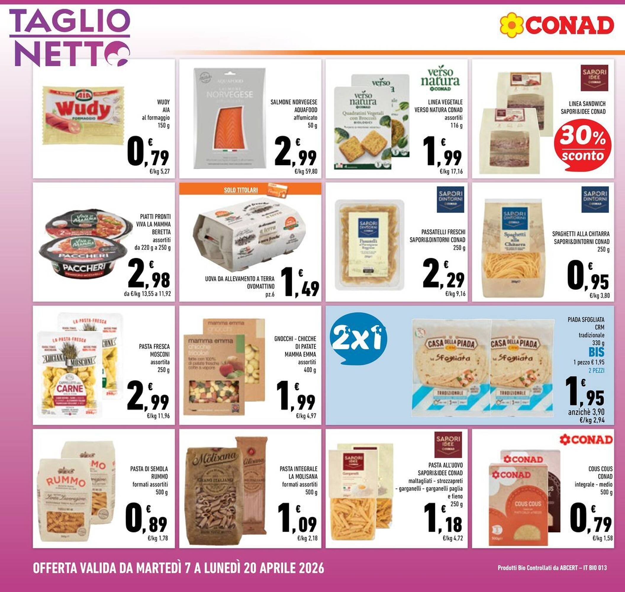Volantino Conad (2026-04-07 - 2026-04-20)