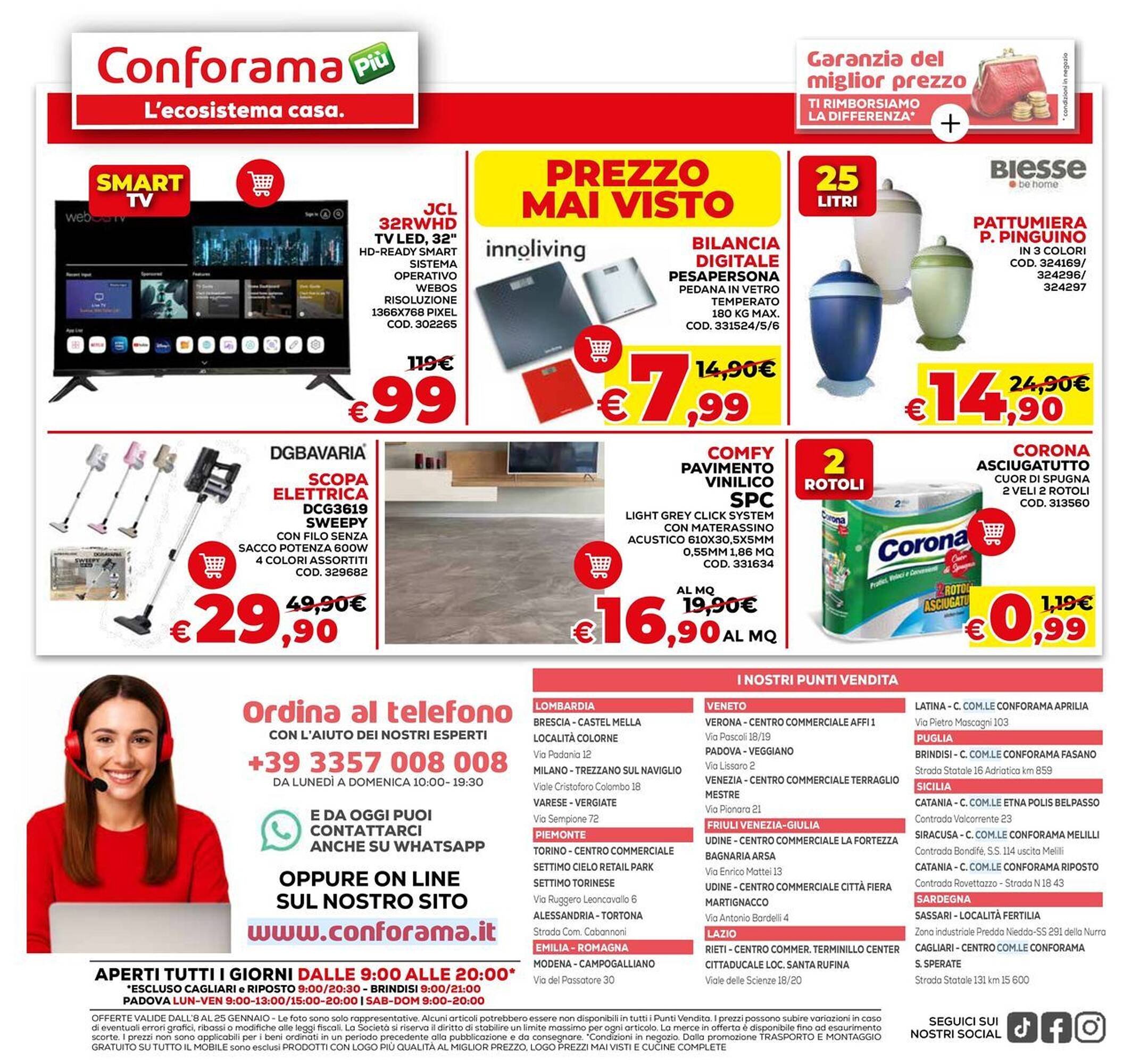 Volantino Conforama (2026-01-08 - 2026-01-25)