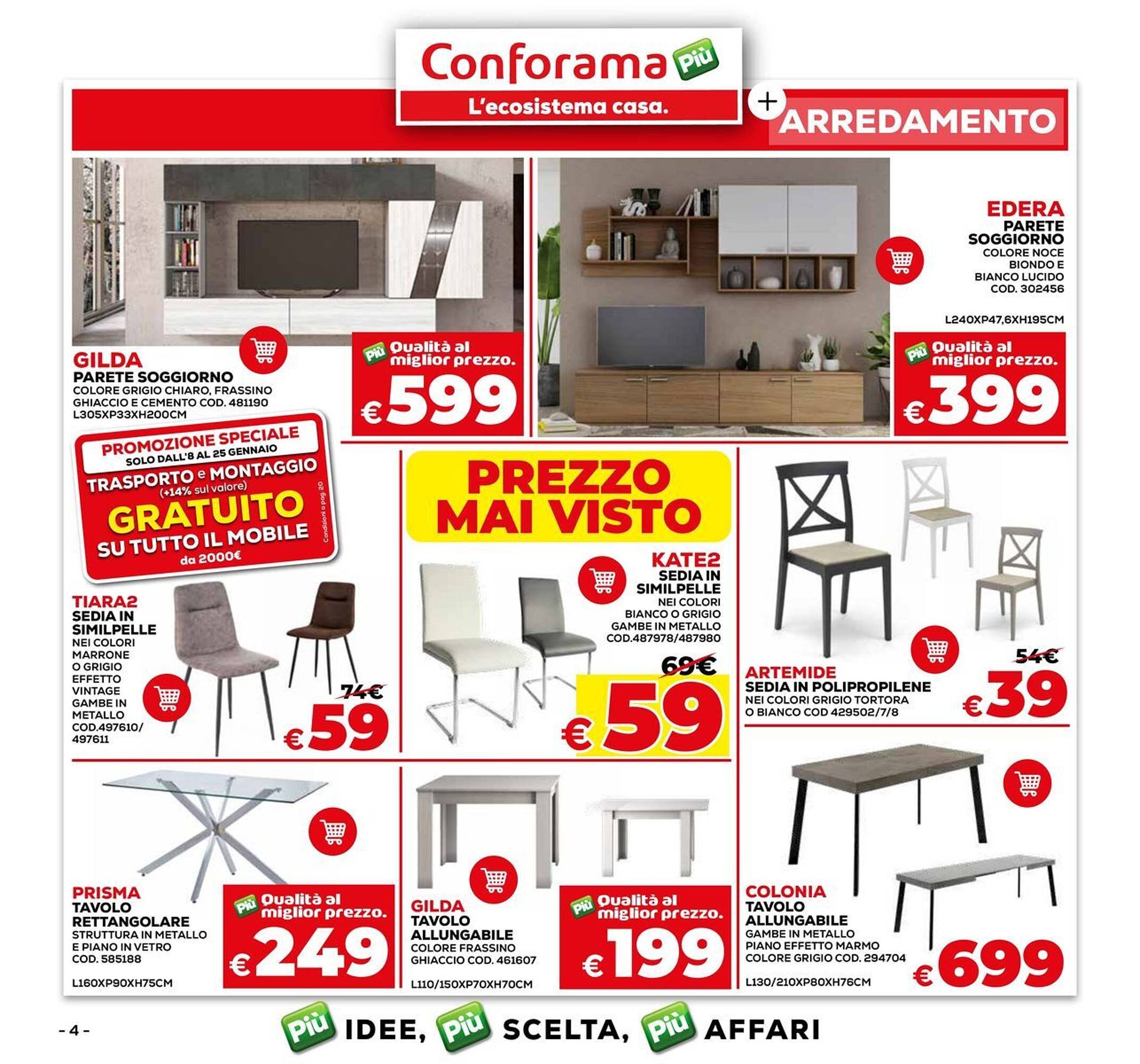 Volantino Conforama (2026-01-08 - 2026-01-25)