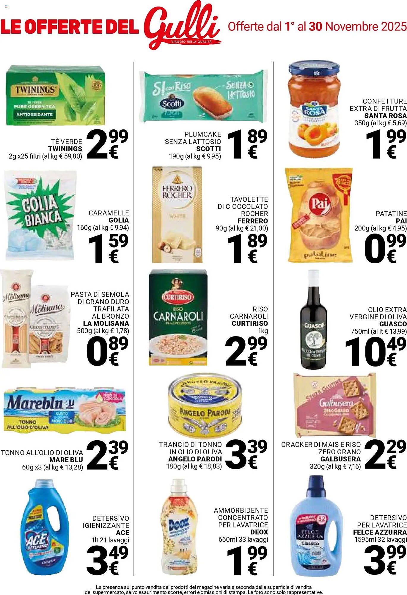 Volantino Supermercati Gulliver (2025-10-31 - 2025-11-30)