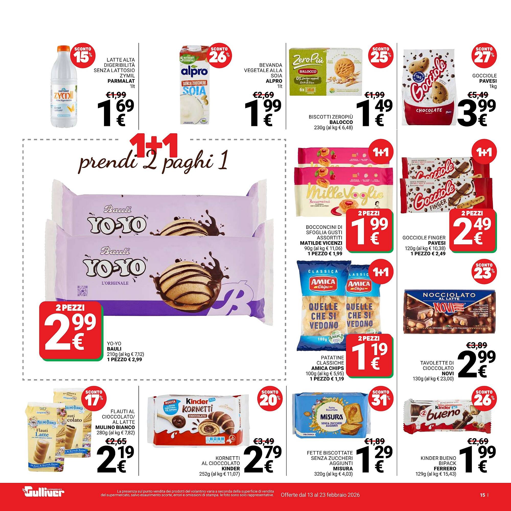 Volantino Supermercati Gulliver (2026-02-13 - 2026-02-23)
