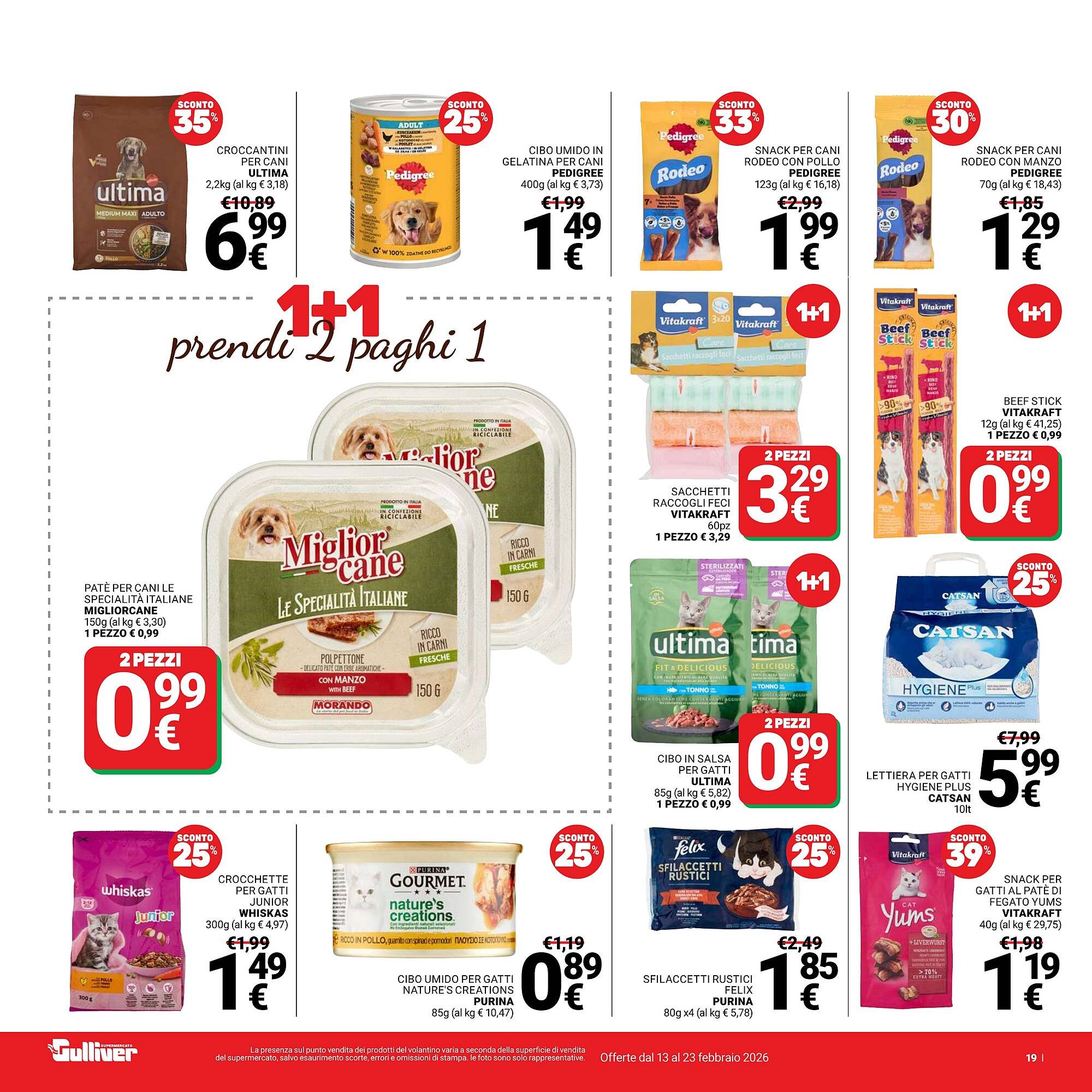 Volantino Supermercati Gulliver (2026-02-13 - 2026-02-23)
