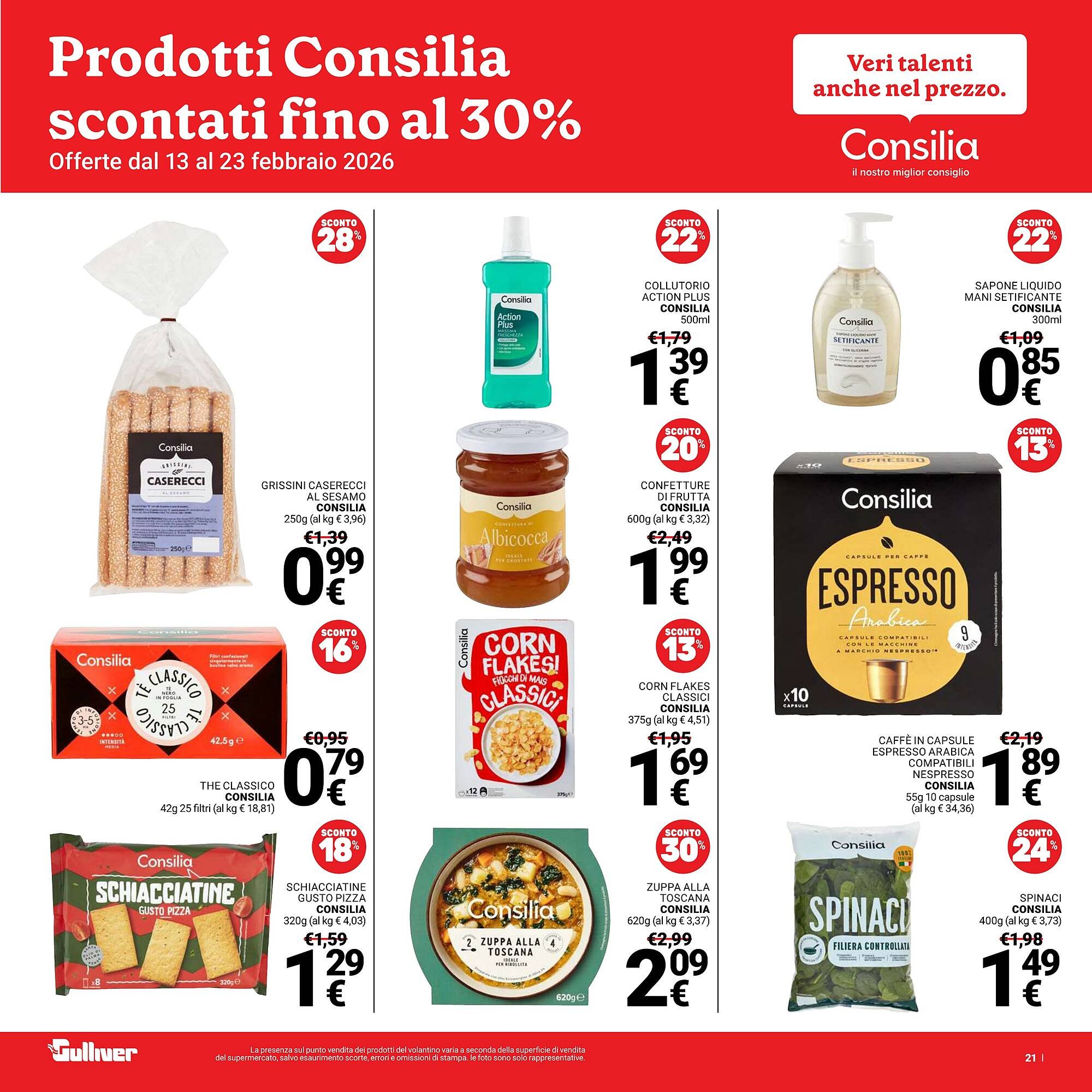 Volantino Supermercati Gulliver (2026-02-13 - 2026-02-23)