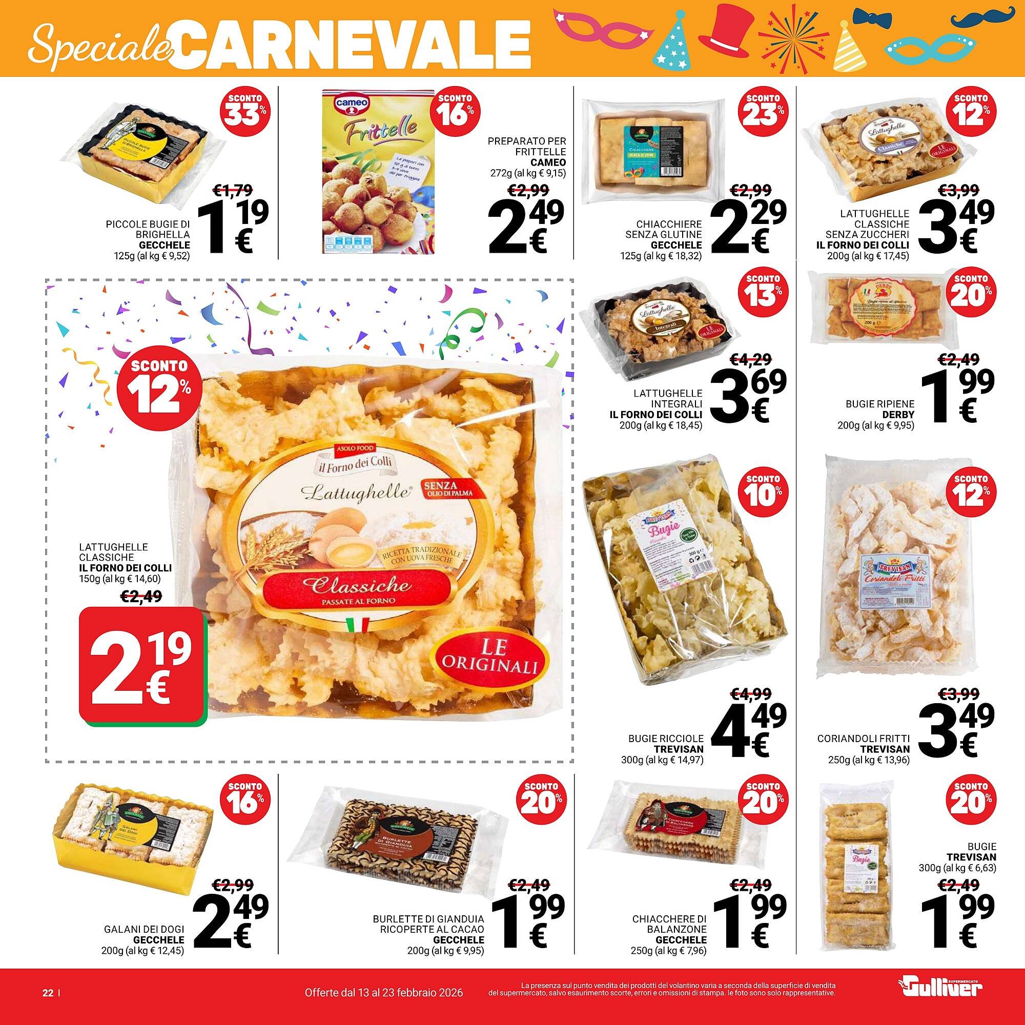 Volantino Supermercati Gulliver (2026-02-13 - 2026-02-23)
