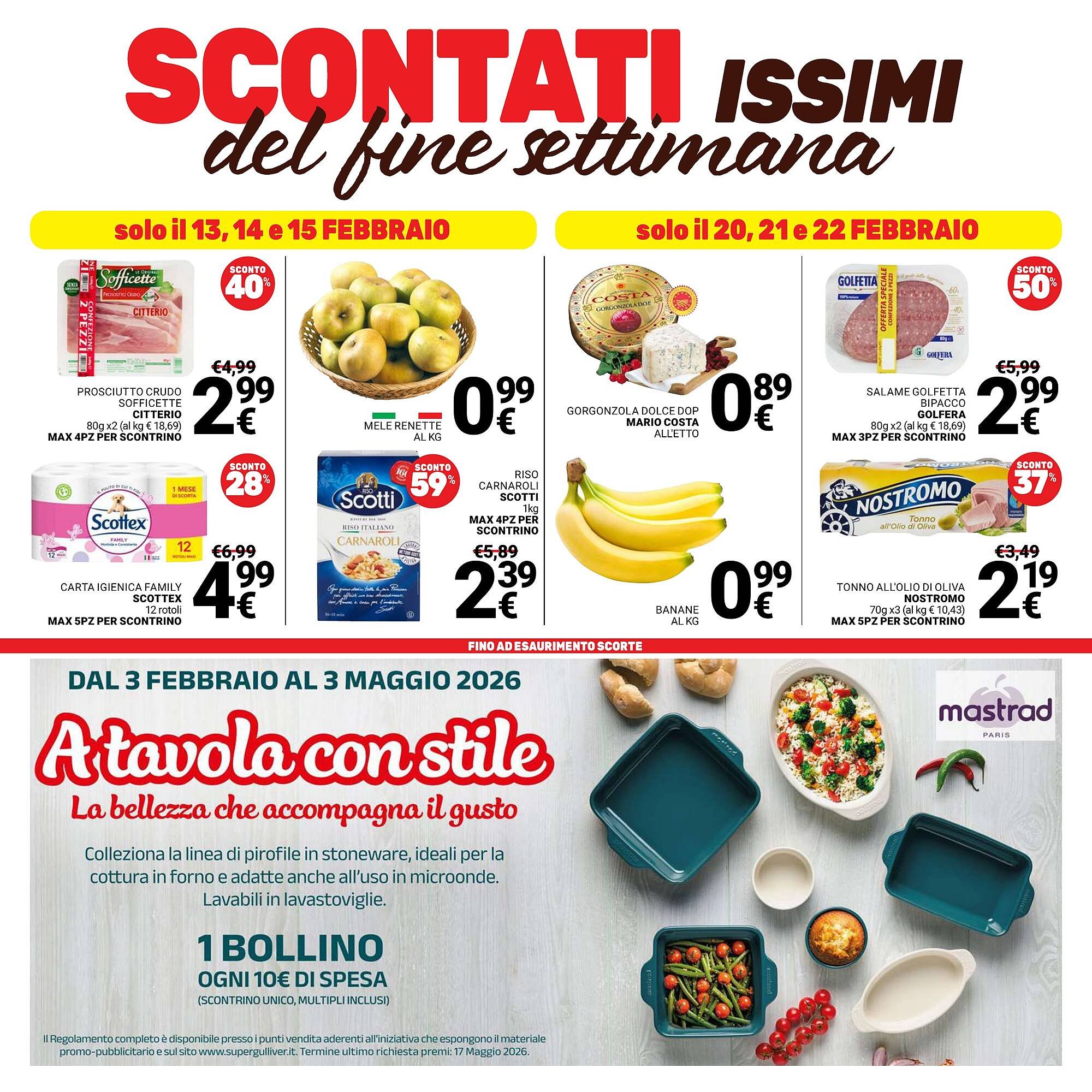 Volantino Supermercati Gulliver (2026-02-13 - 2026-02-23)