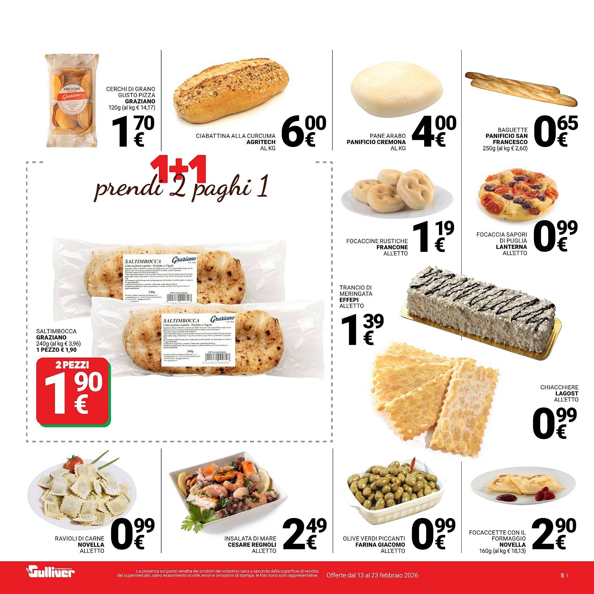 Volantino Supermercati Gulliver (2026-02-13 - 2026-02-23)
