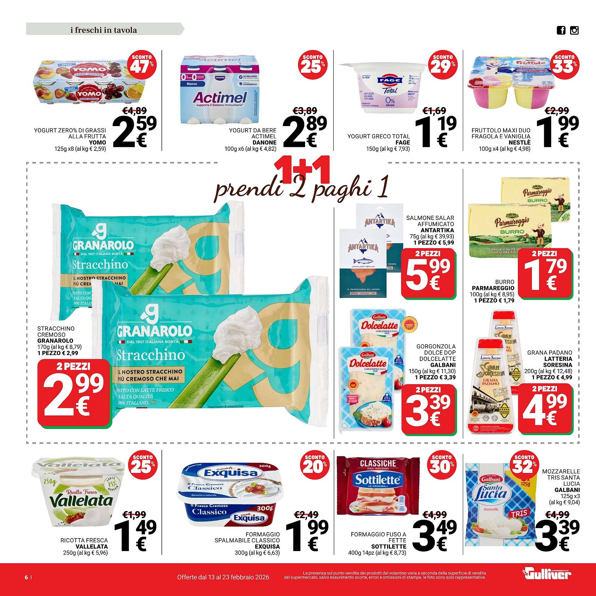 Volantino Supermercati Gulliver (2026-02-13 - 2026-02-23)