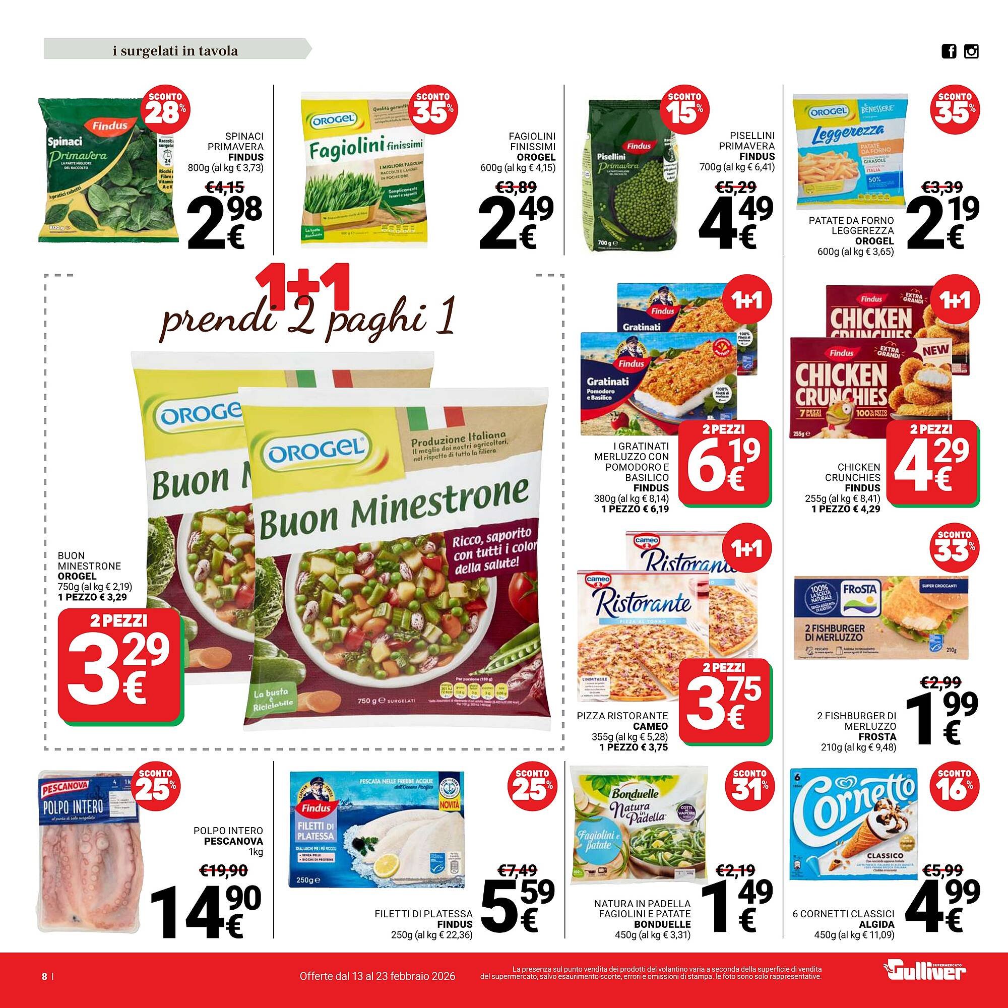 Volantino Supermercati Gulliver (2026-02-13 - 2026-02-23)