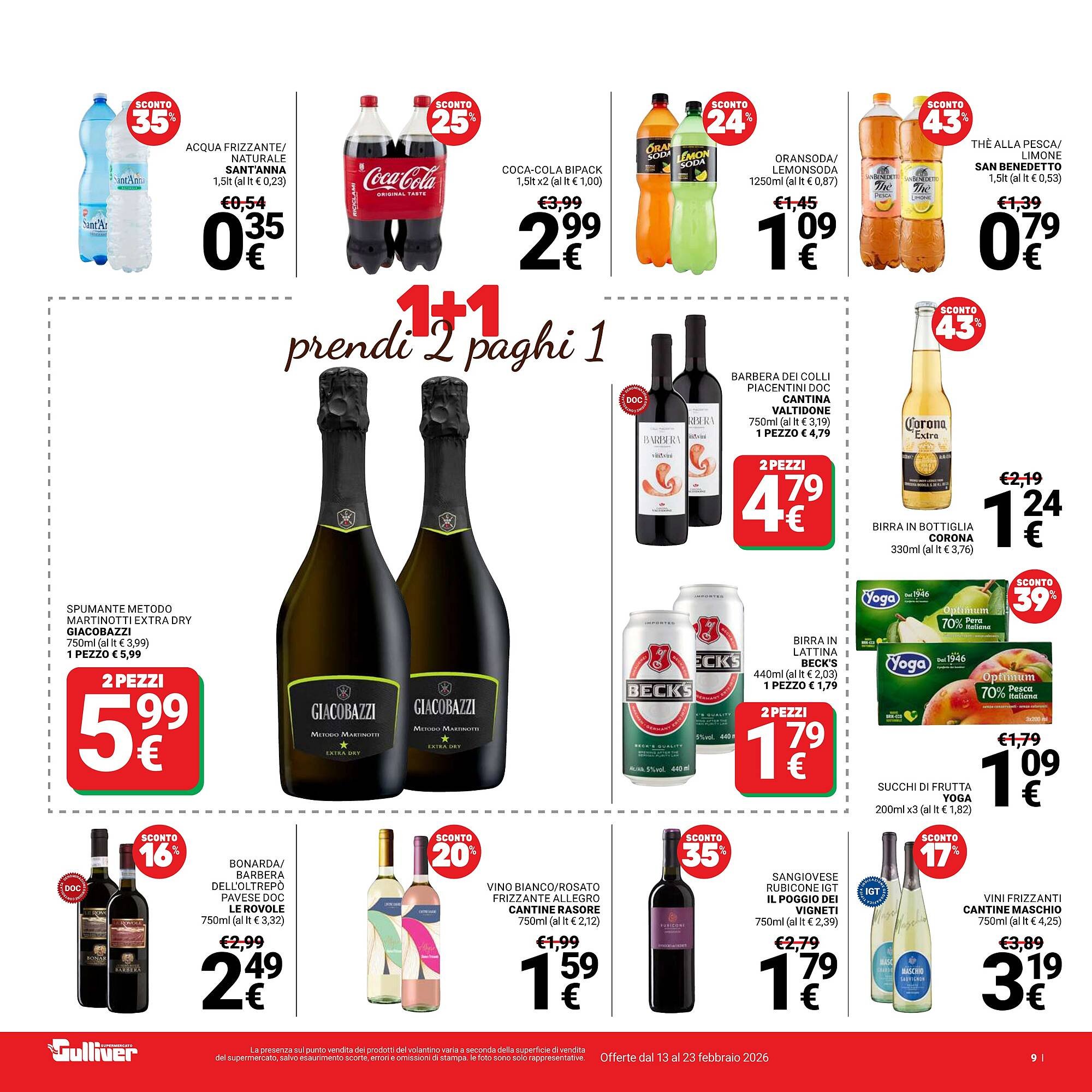 Volantino Supermercati Gulliver (2026-02-13 - 2026-02-23)