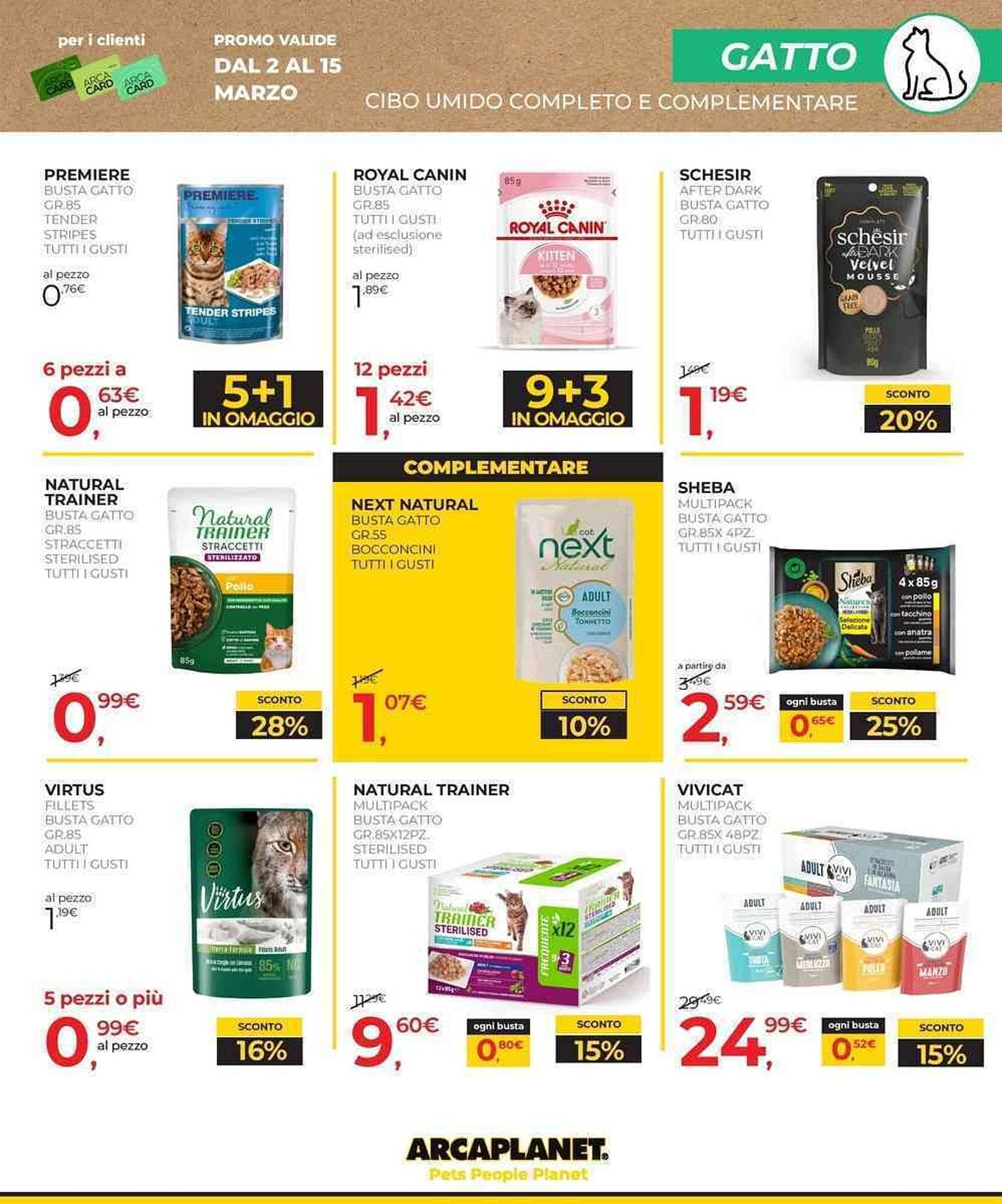 Volantino Arcaplanet (2026-03-02 - 2026-03-15)