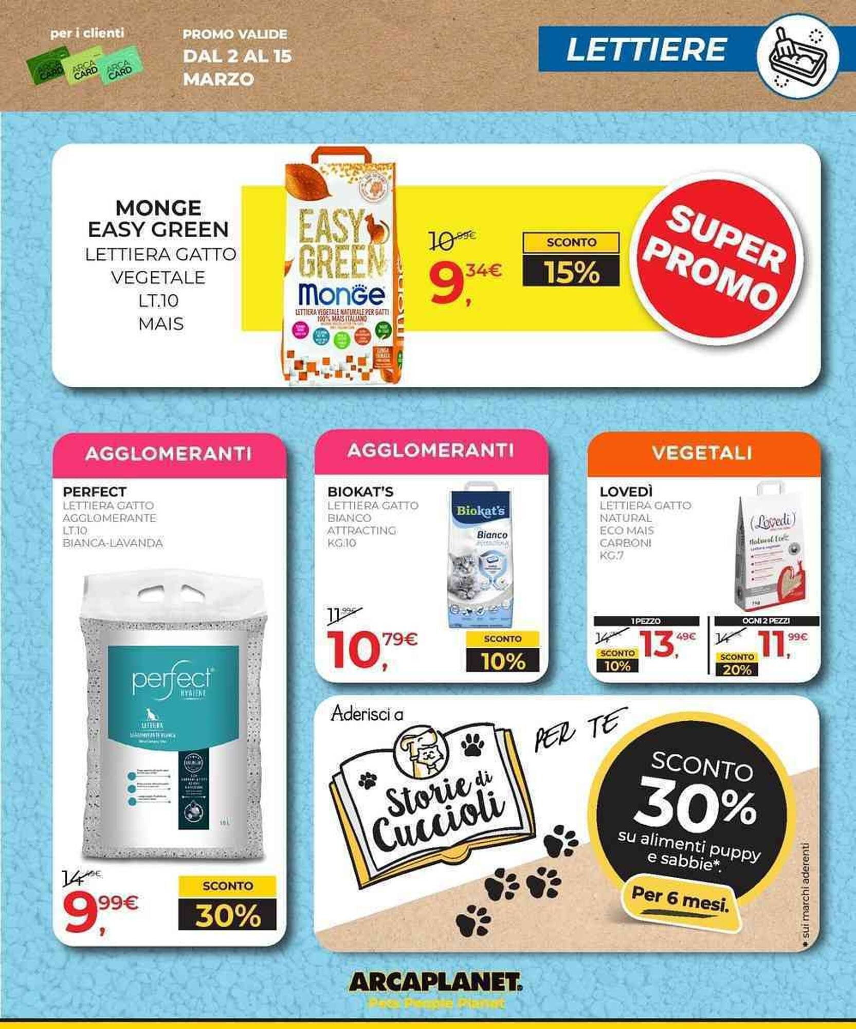 Volantino Arcaplanet (2026-03-02 - 2026-03-15)