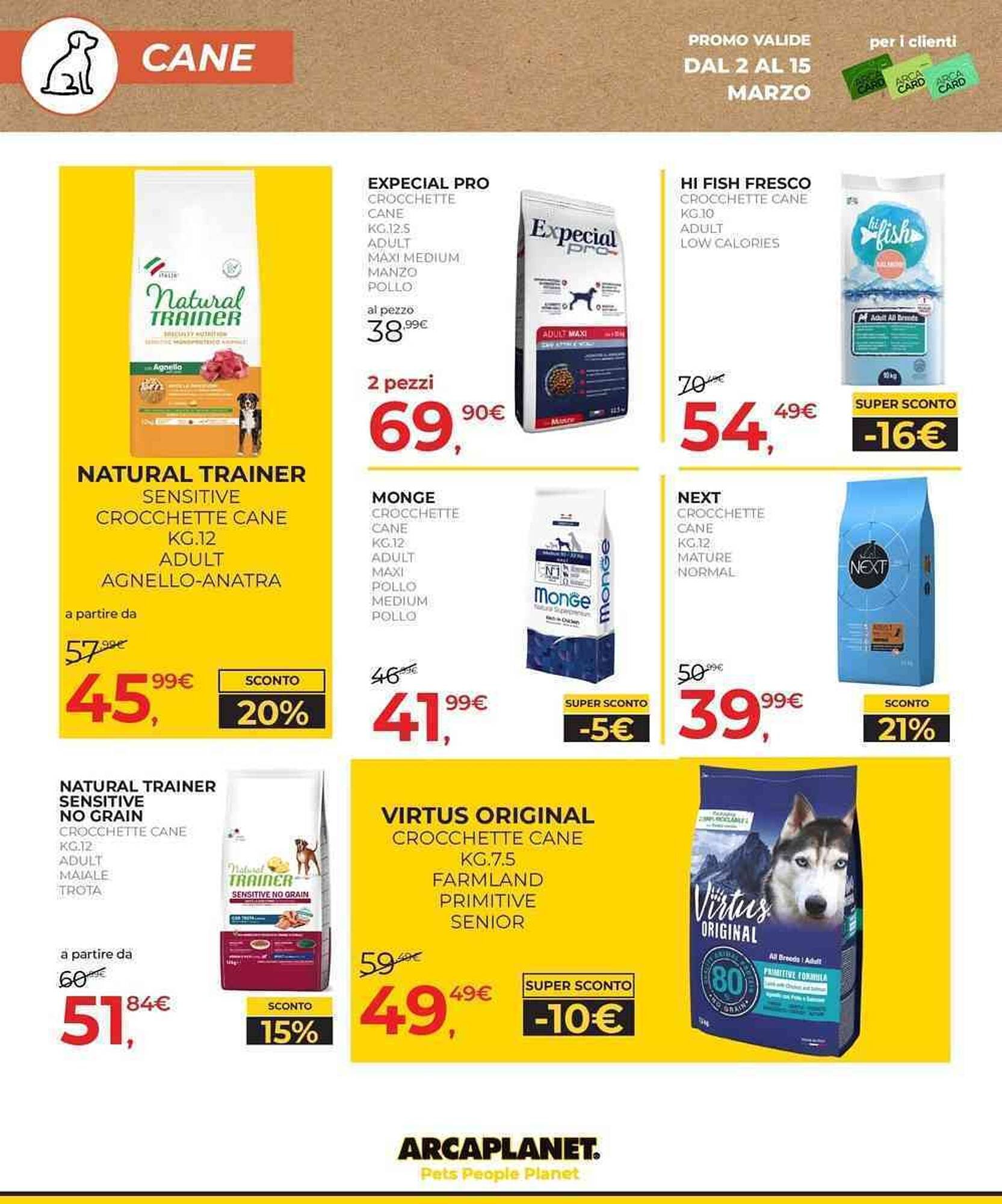 Volantino Arcaplanet (2026-03-02 - 2026-03-15)