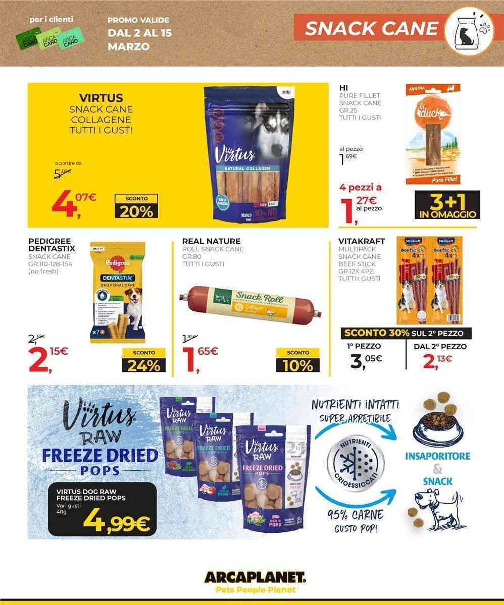 Volantino Arcaplanet (2026-03-02 - 2026-03-15)