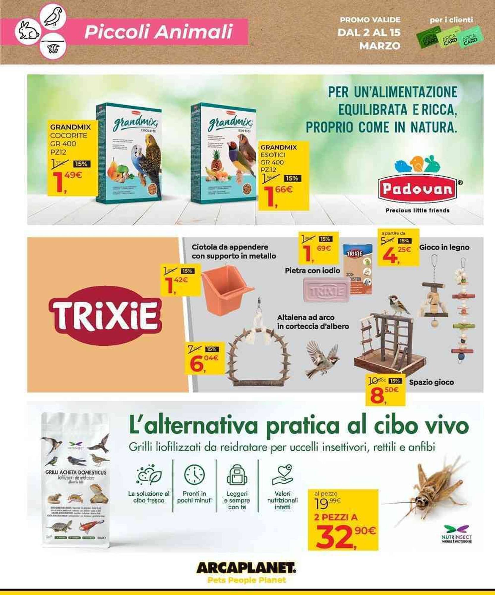 Volantino Arcaplanet (2026-03-02 - 2026-03-15)
