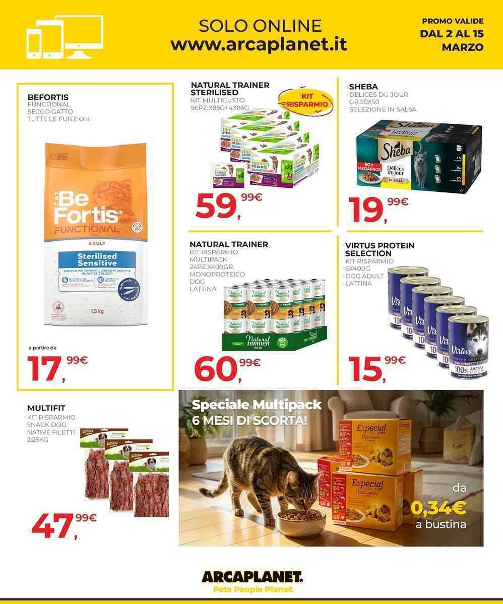 Volantino Arcaplanet (2026-03-02 - 2026-03-15)