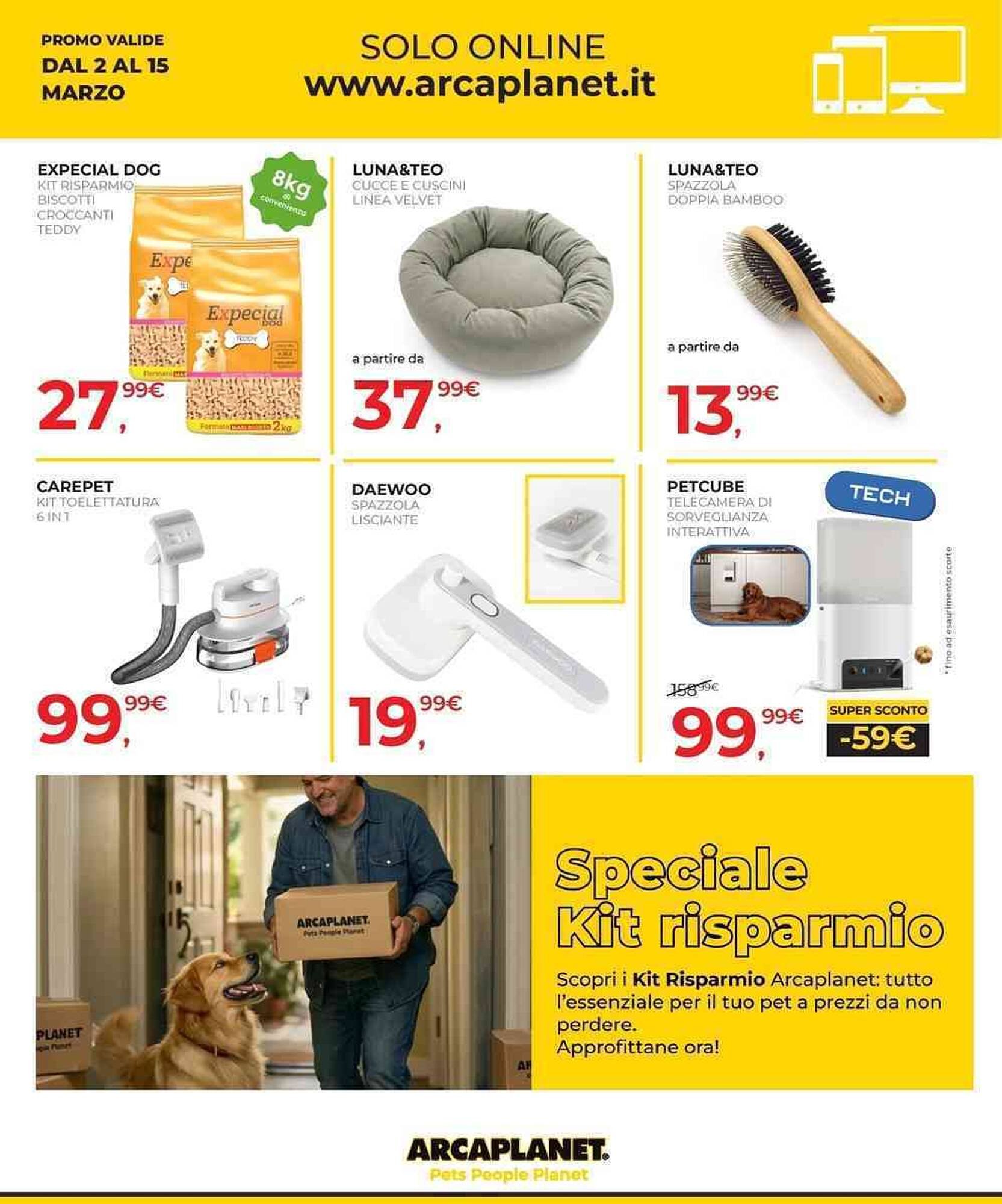 Volantino Arcaplanet (2026-03-02 - 2026-03-15)