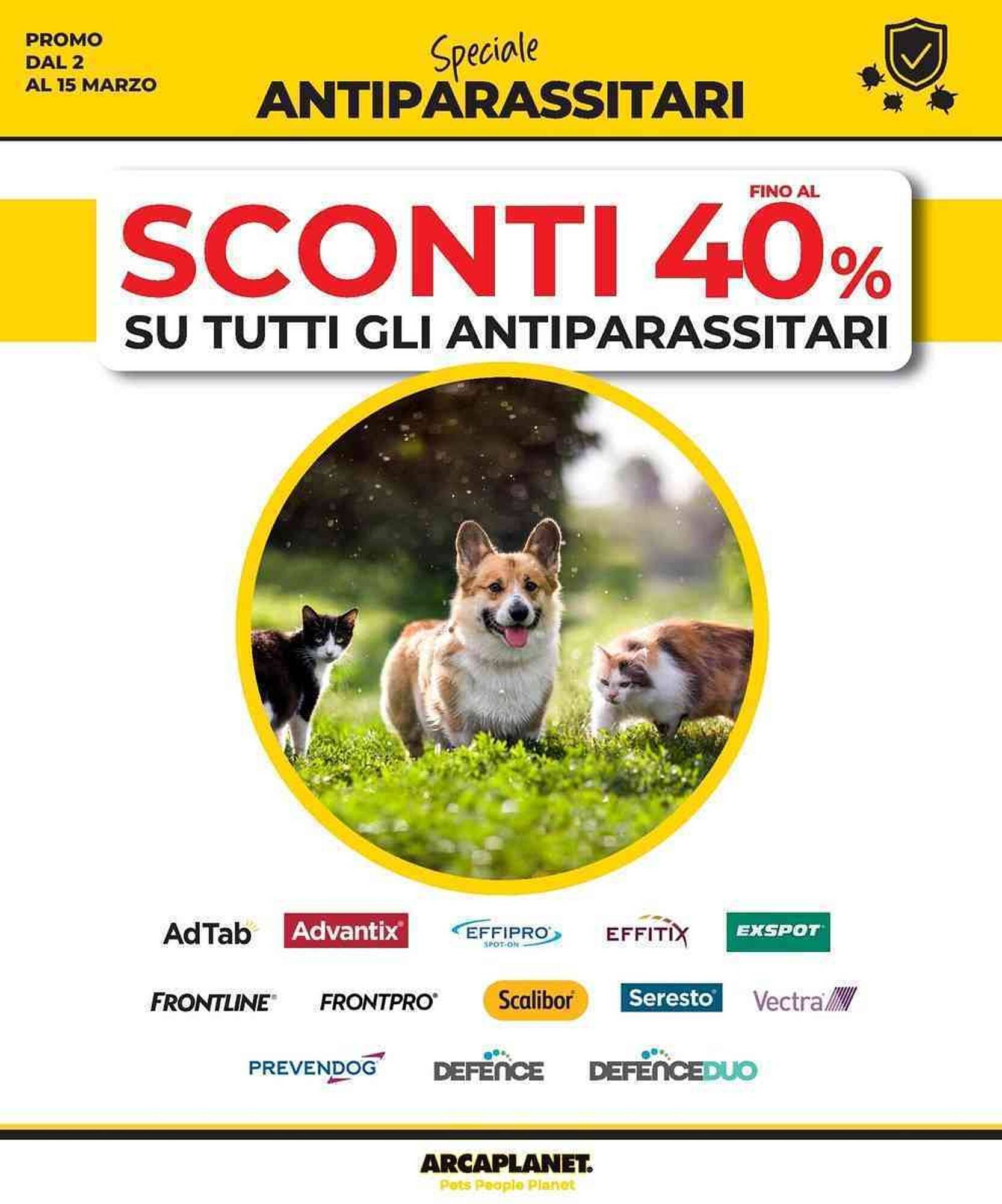 Volantino Arcaplanet (2026-03-02 - 2026-03-15)