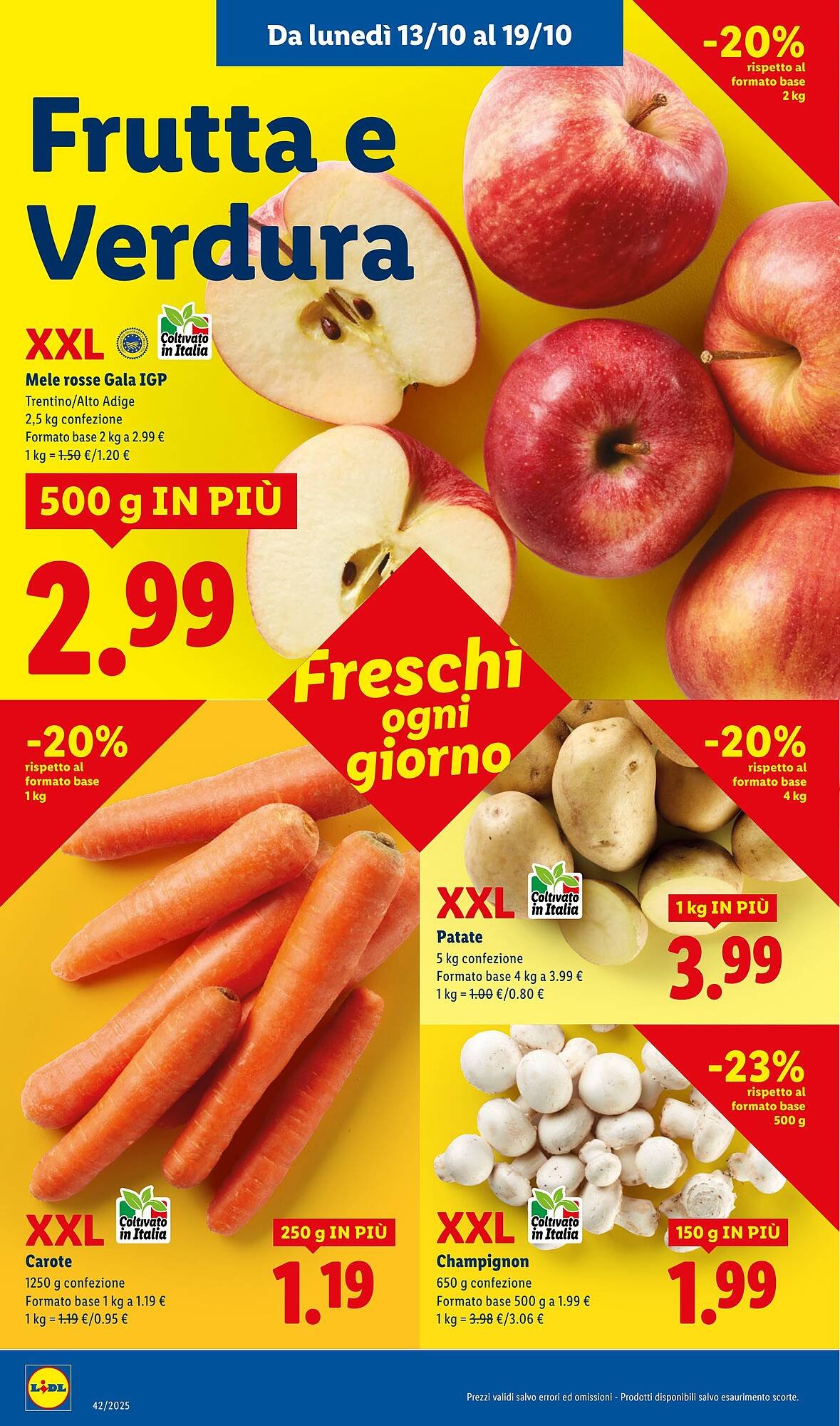 Volantino Lidl (2025-10-13 - 2025-10-19)