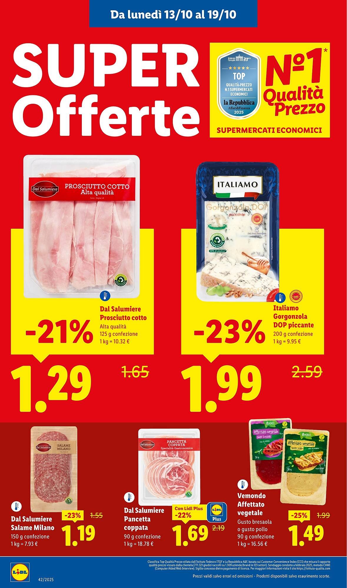 Volantino Lidl (2025-10-13 - 2025-10-19)