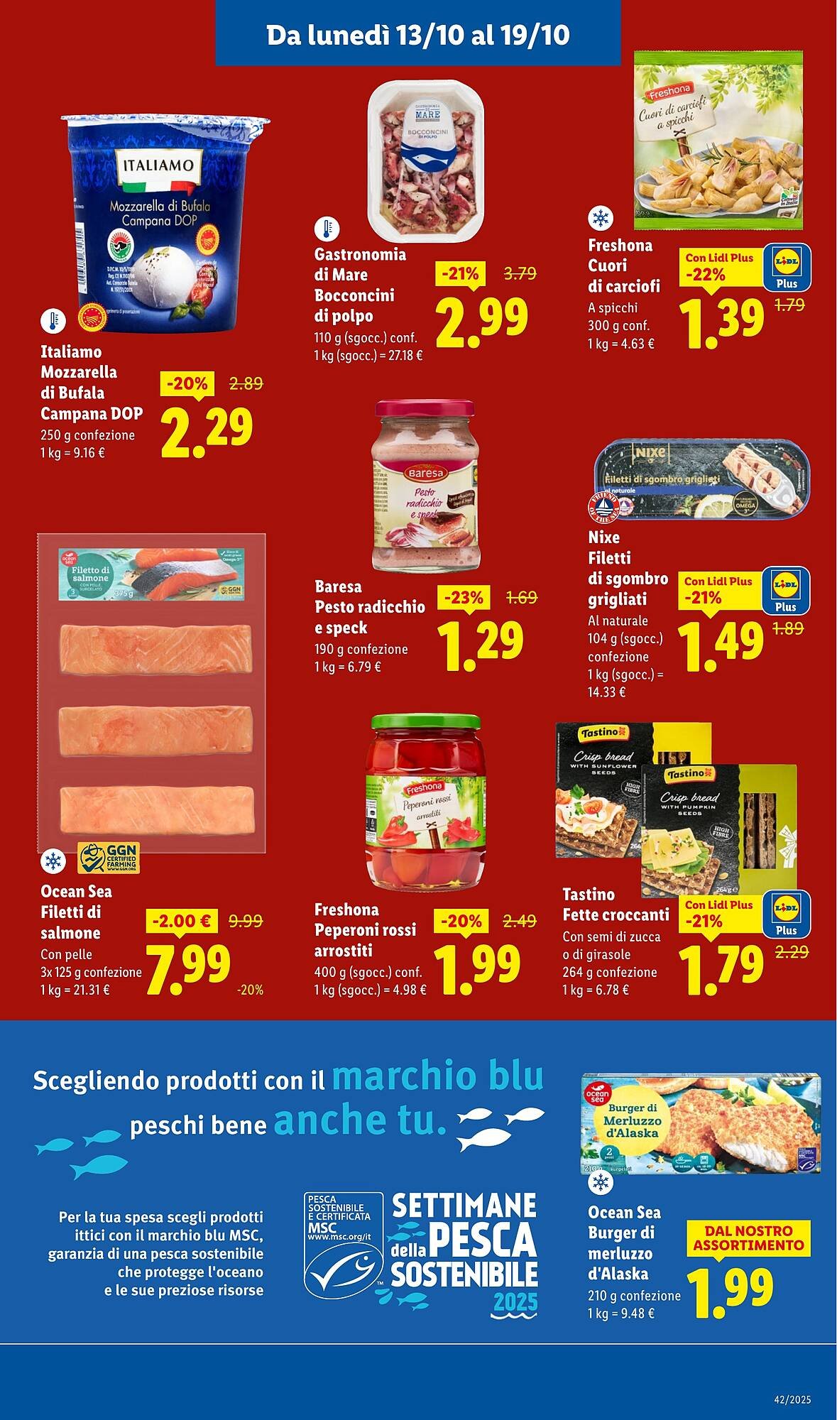 Volantino Lidl (2025-10-13 - 2025-10-19)
