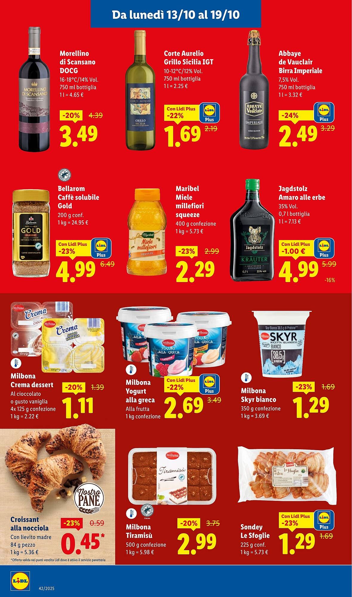 Volantino Lidl (2025-10-13 - 2025-10-19)