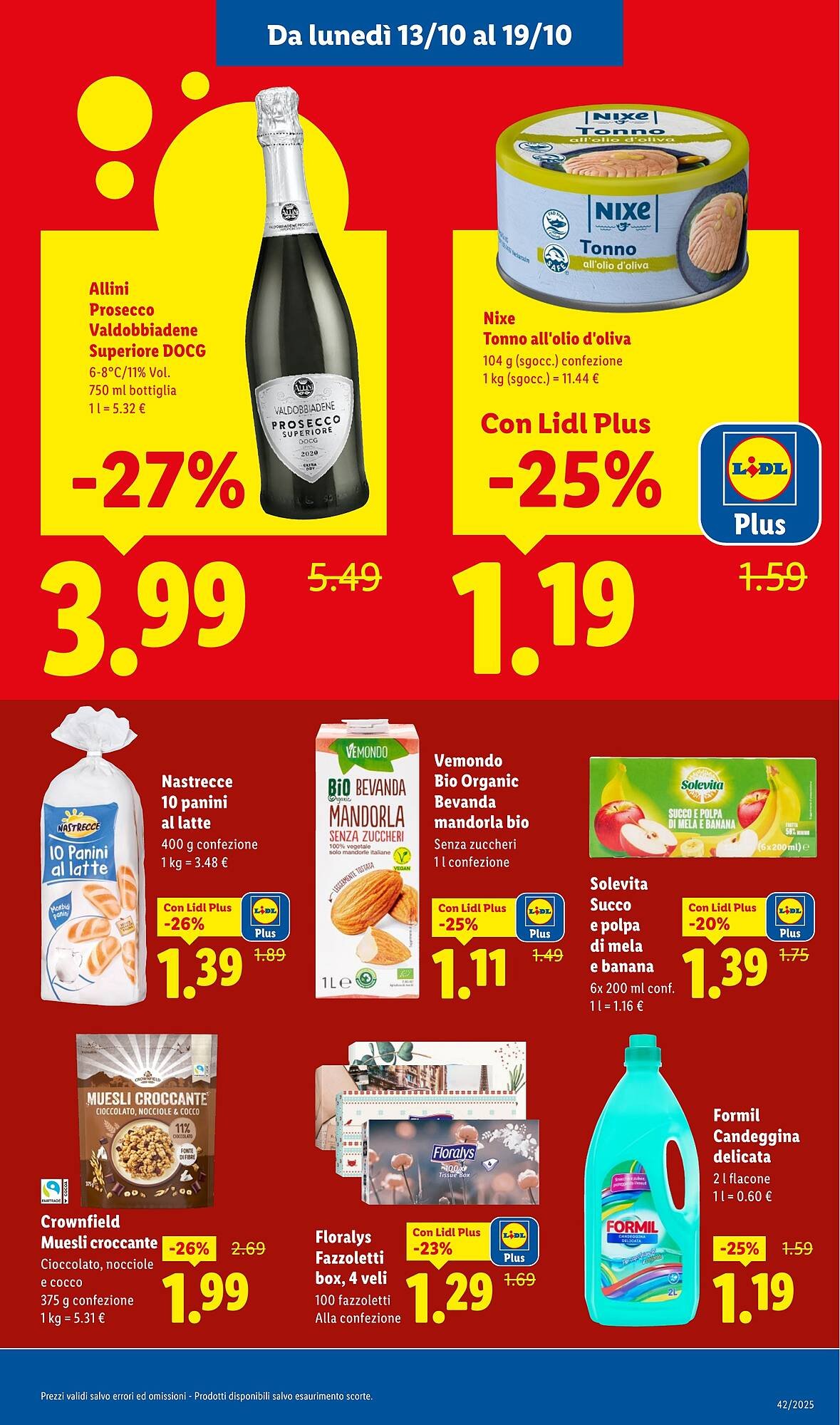 Volantino Lidl (2025-10-13 - 2025-10-19)