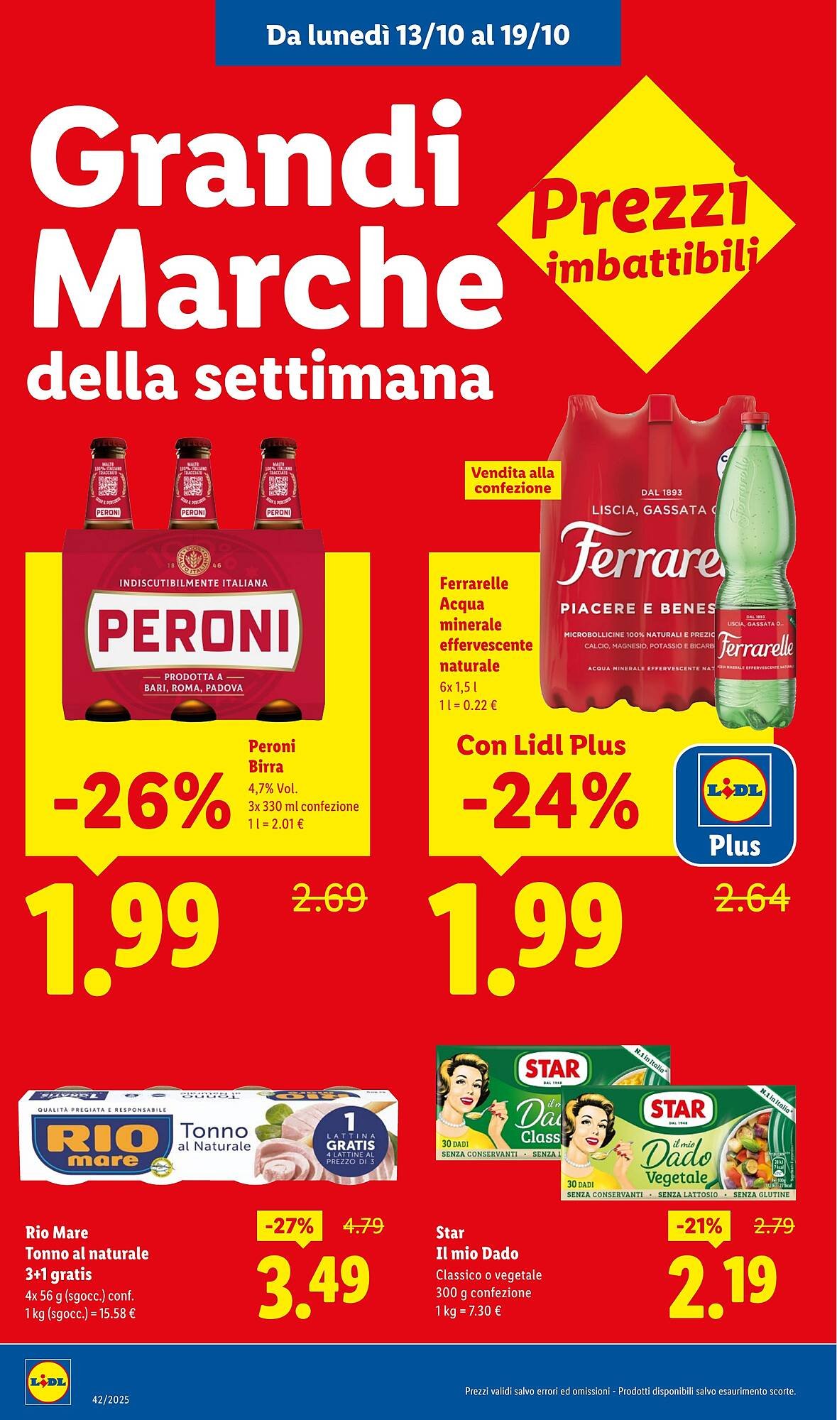 Volantino Lidl (2025-10-13 - 2025-10-19)