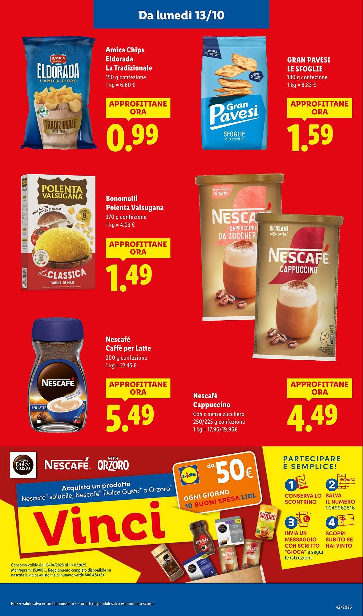 Volantino Lidl (2025-10-13 - 2025-10-19)
