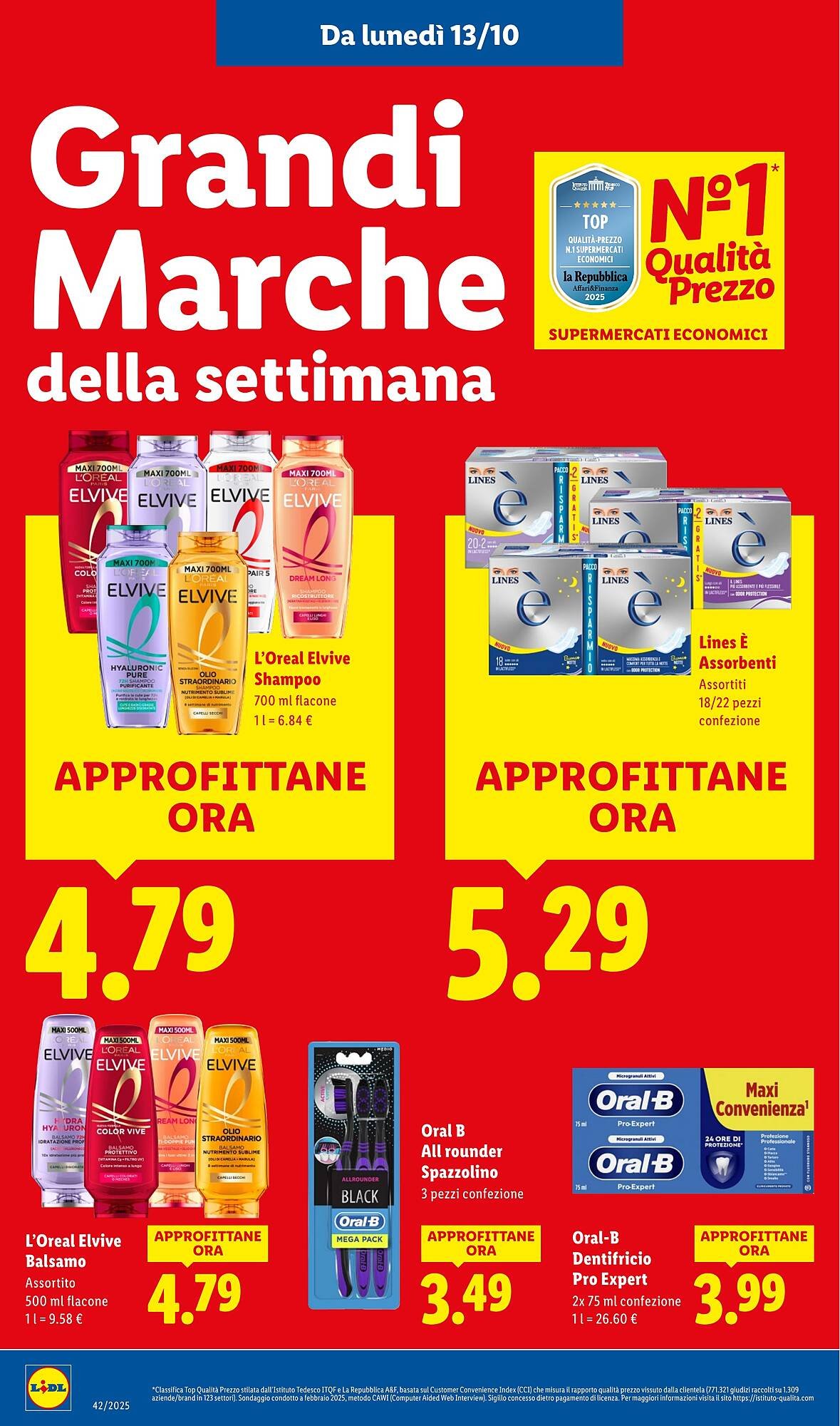 Volantino Lidl (2025-10-13 - 2025-10-19)