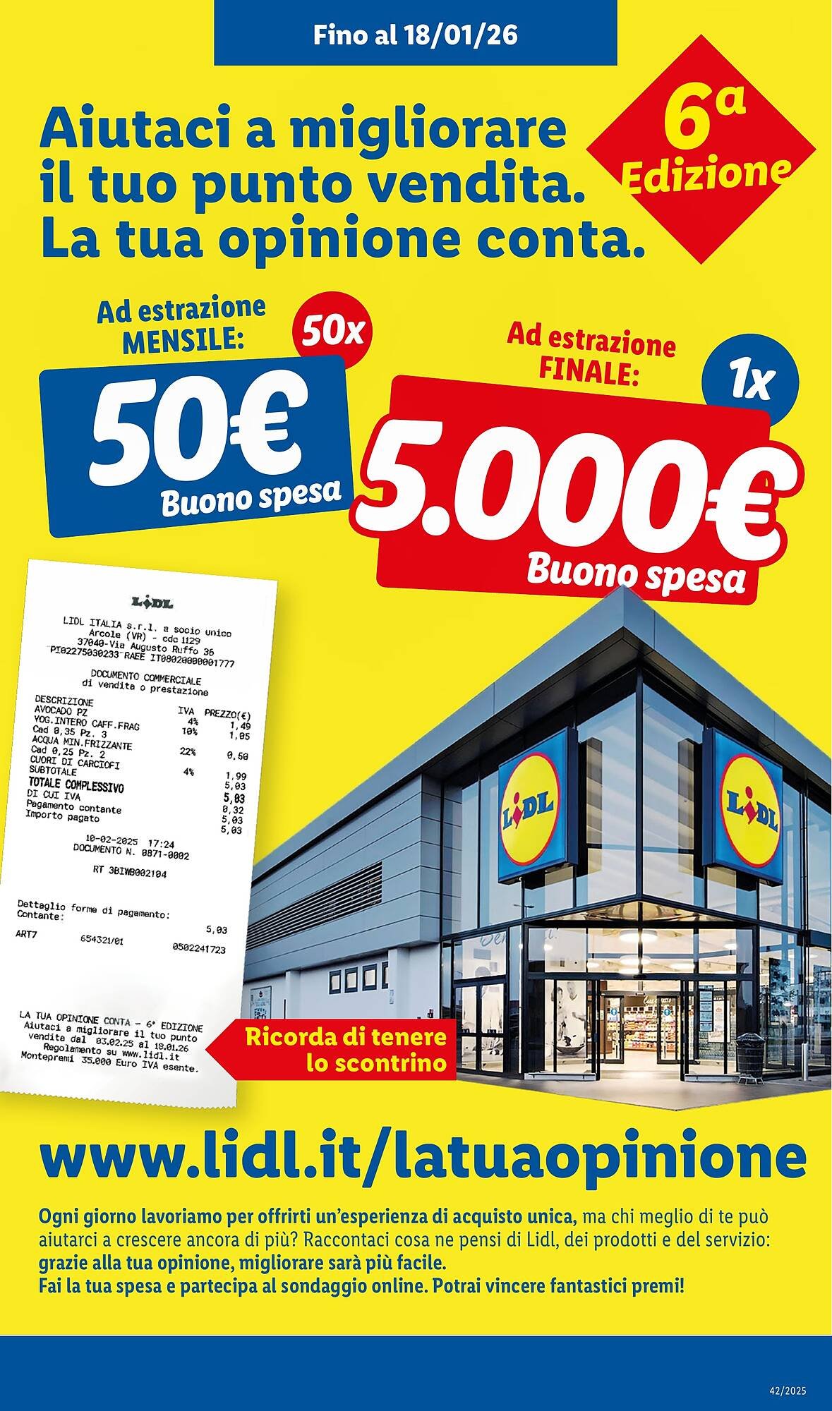 Volantino Lidl (2025-10-13 - 2025-10-19)