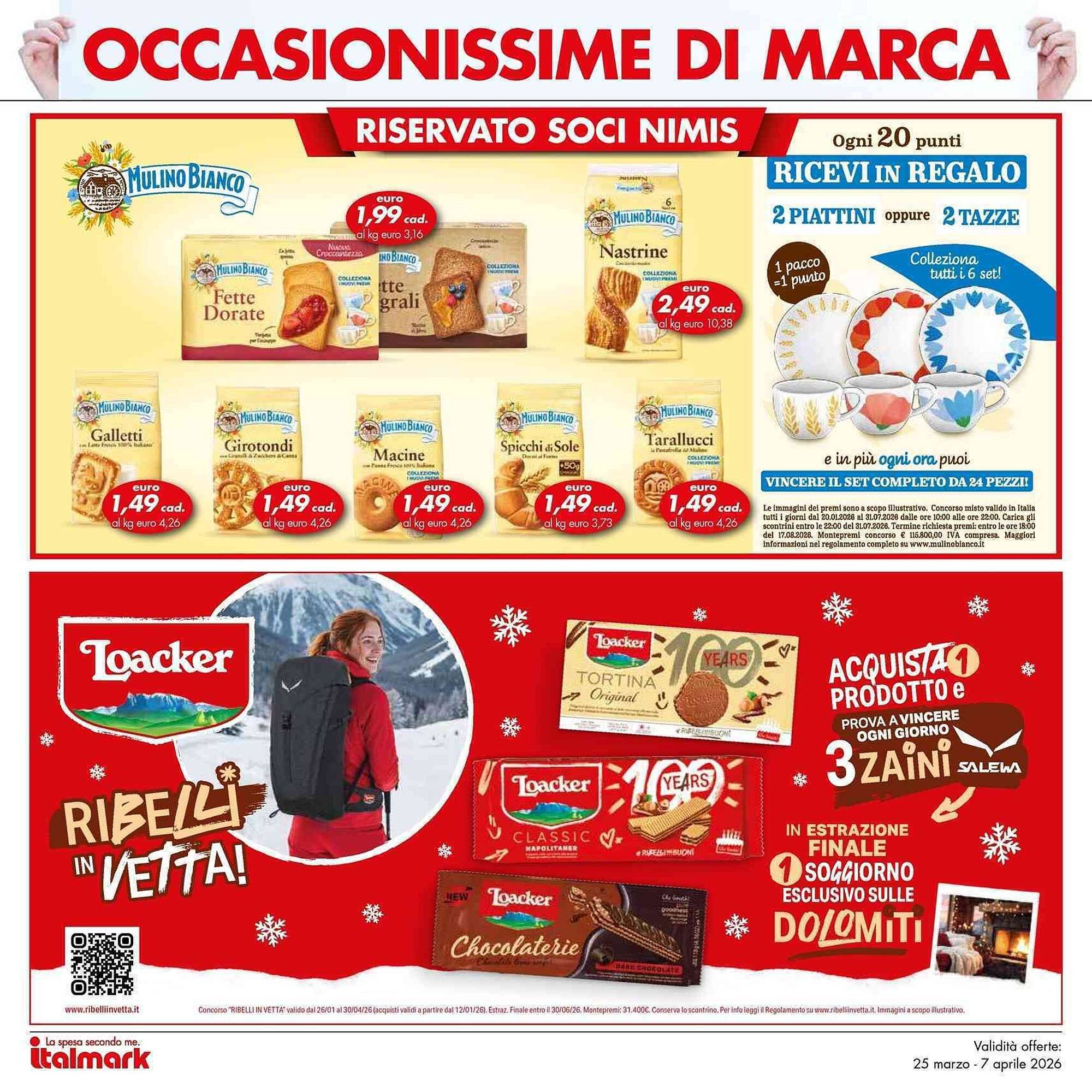 Volantino Italmark (2026-03-25 - 2026-04-07)