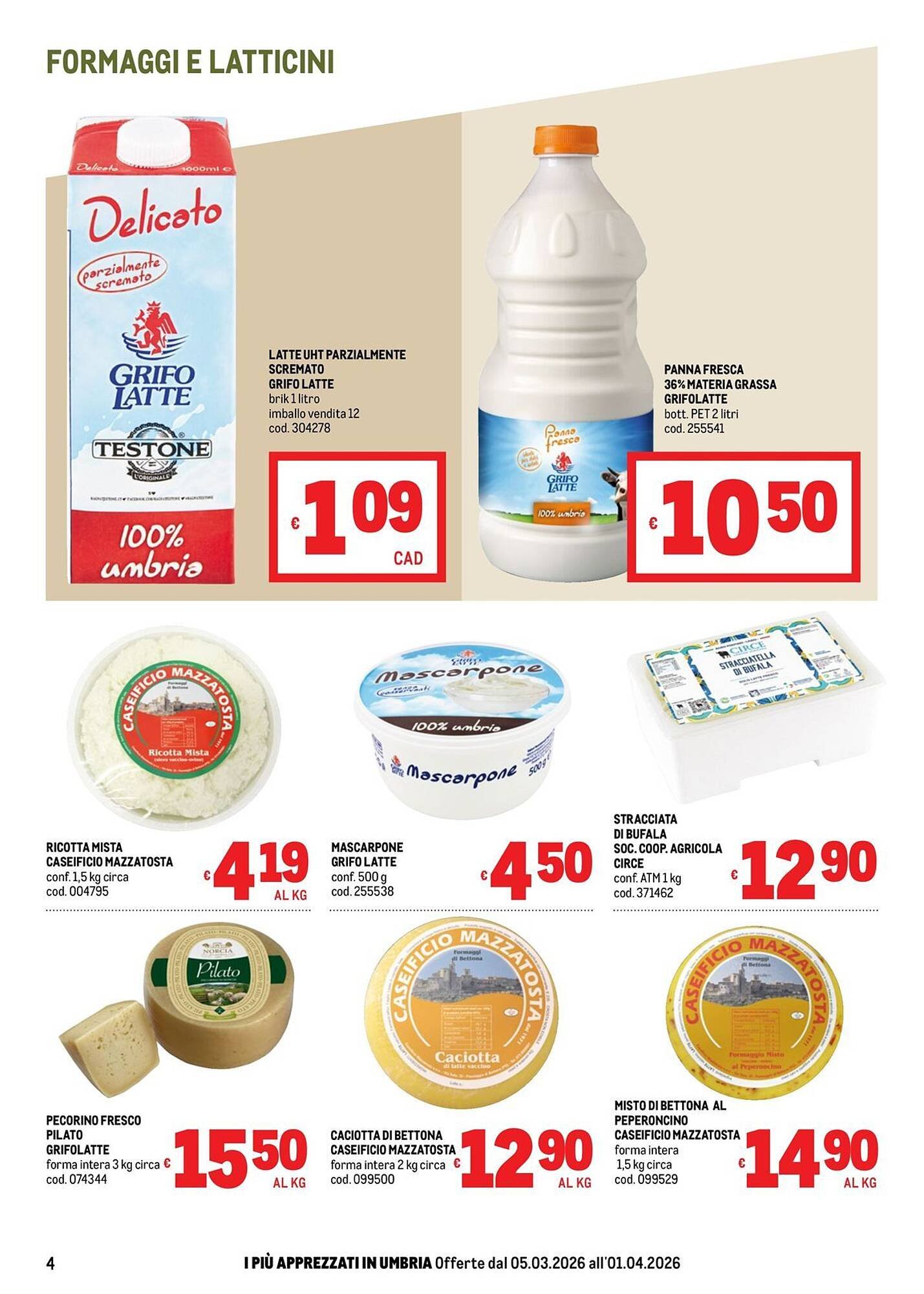 Volantino Metro (2026-03-05 - 2026-04-01)