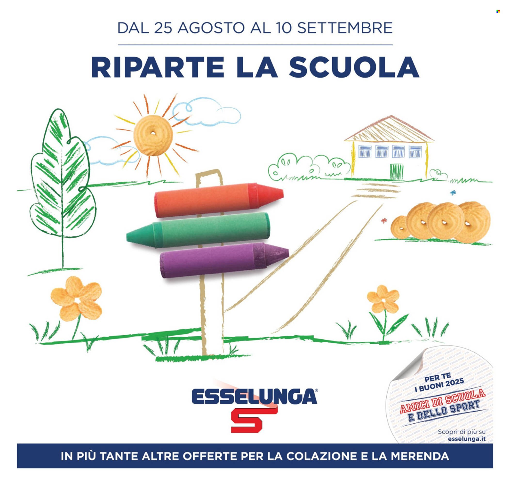 Volantino Esselunga (2025-08-25 - 2025-09-10)