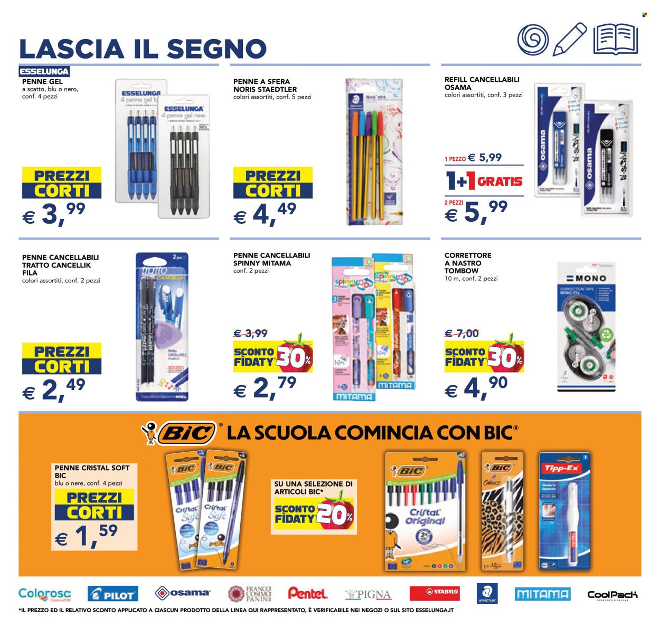 Volantino Esselunga (2025-08-25 - 2025-09-10)