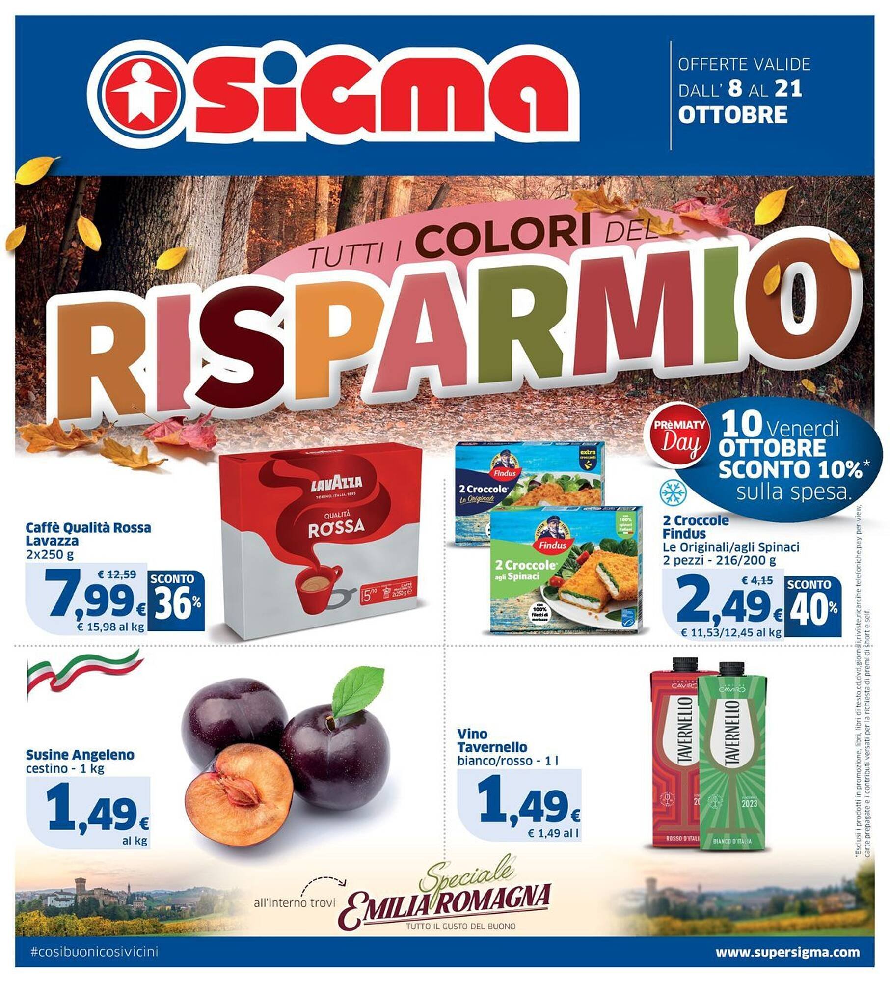 Volantino Sigma (2025-10-08 - 2025-10-21)