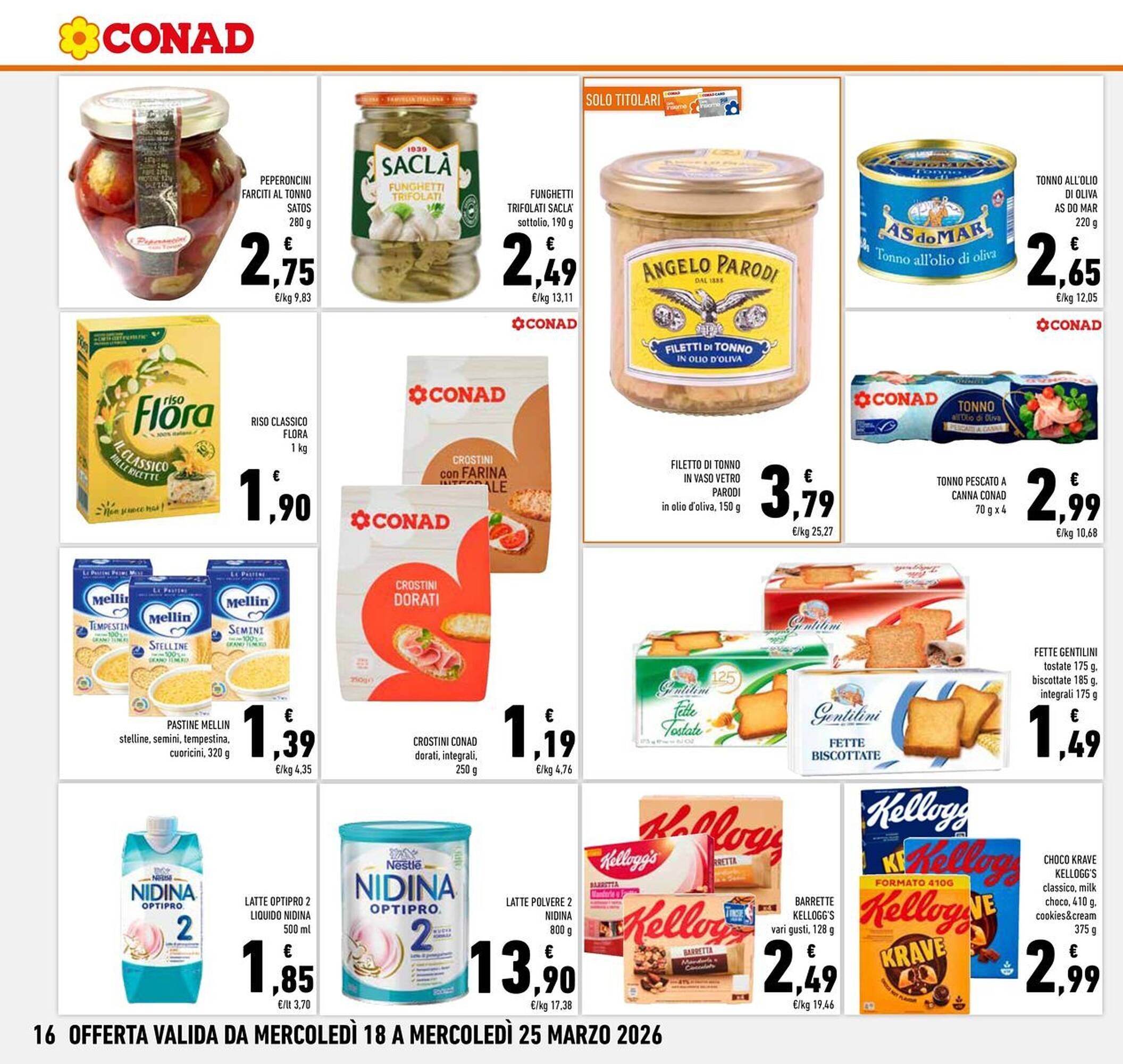 Volantino Conad (2026-03-18 - 2026-03-25)