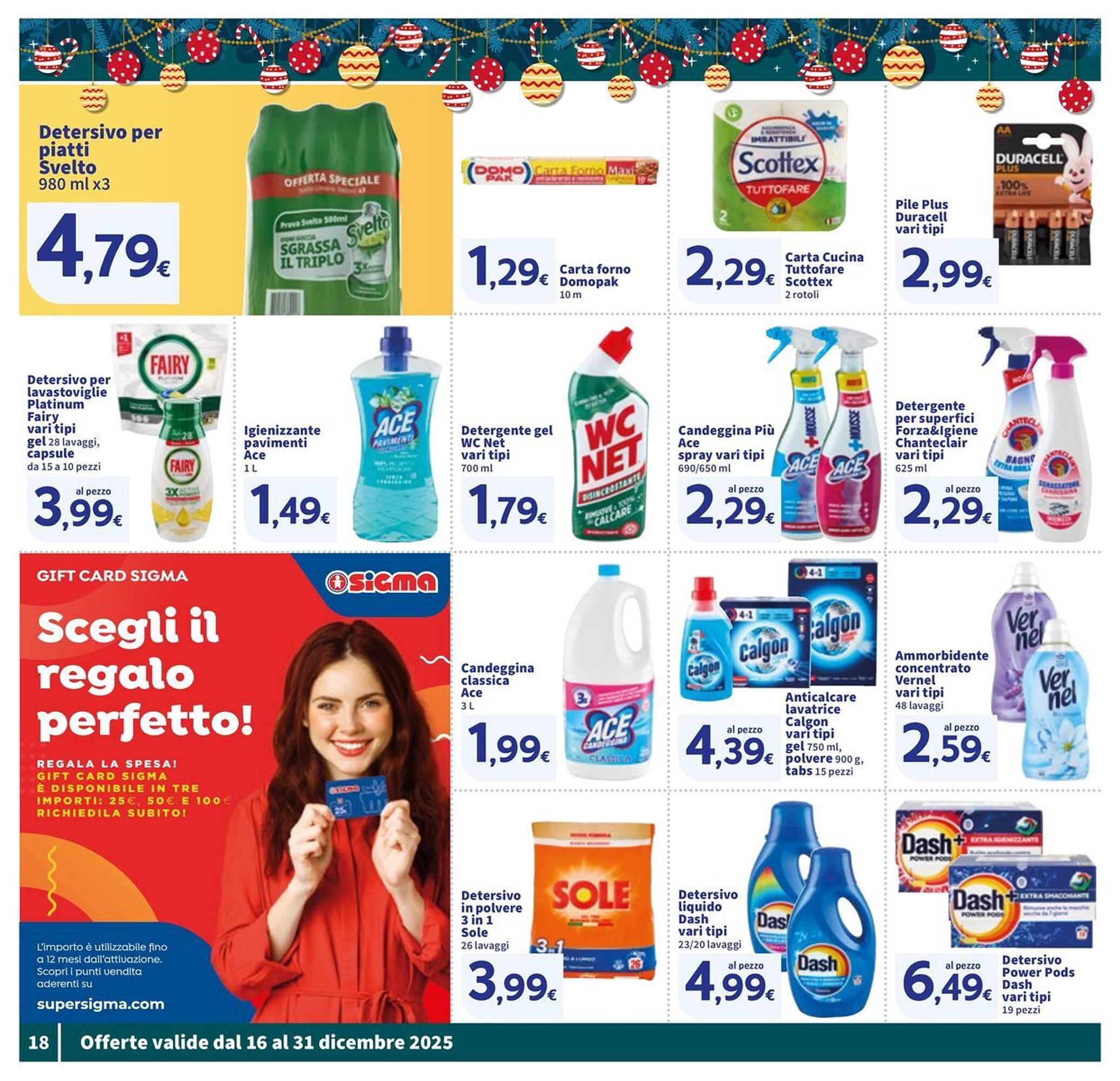 Volantino Sigma (2025-12-16 - 2025-12-31)