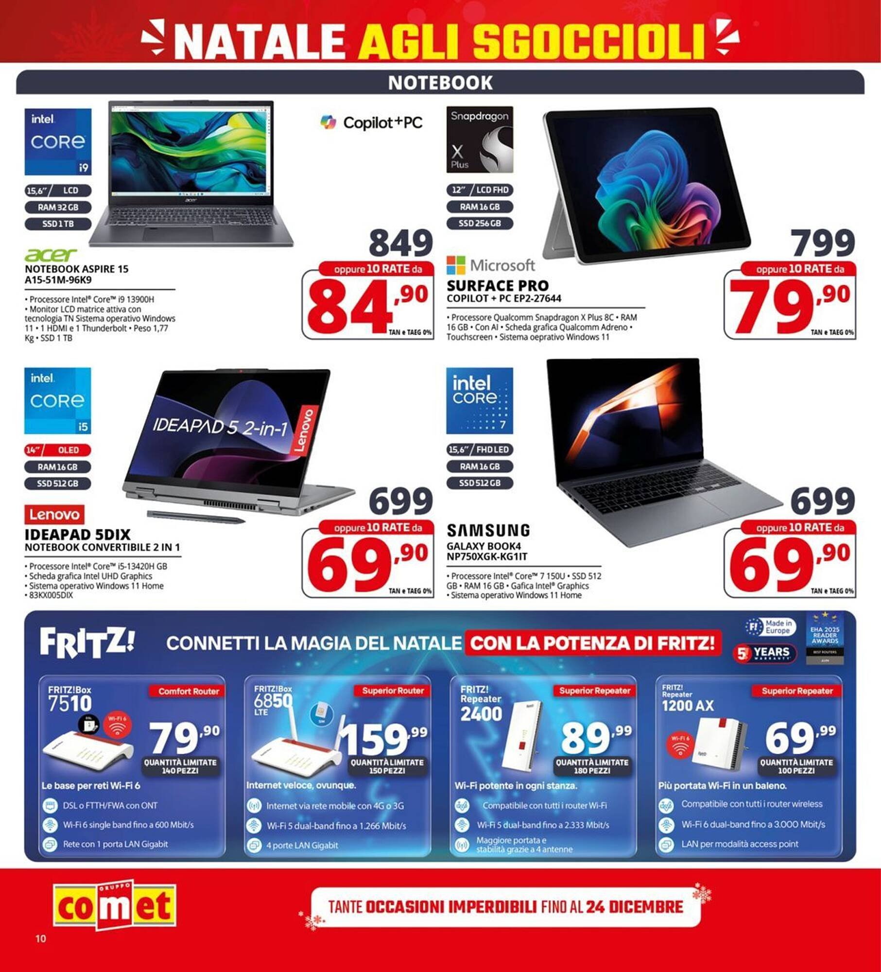 Volantino Comet (2025-12-22 - 2025-12-24)