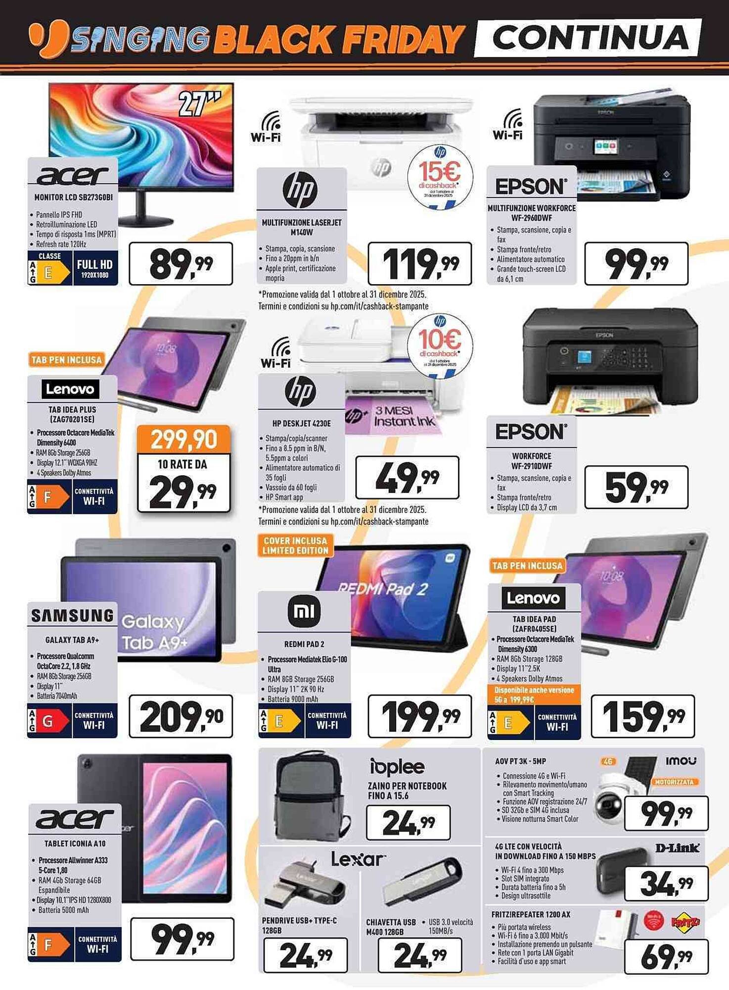 Volantino Unieuro (2025-11-12 - 2025-11-18)