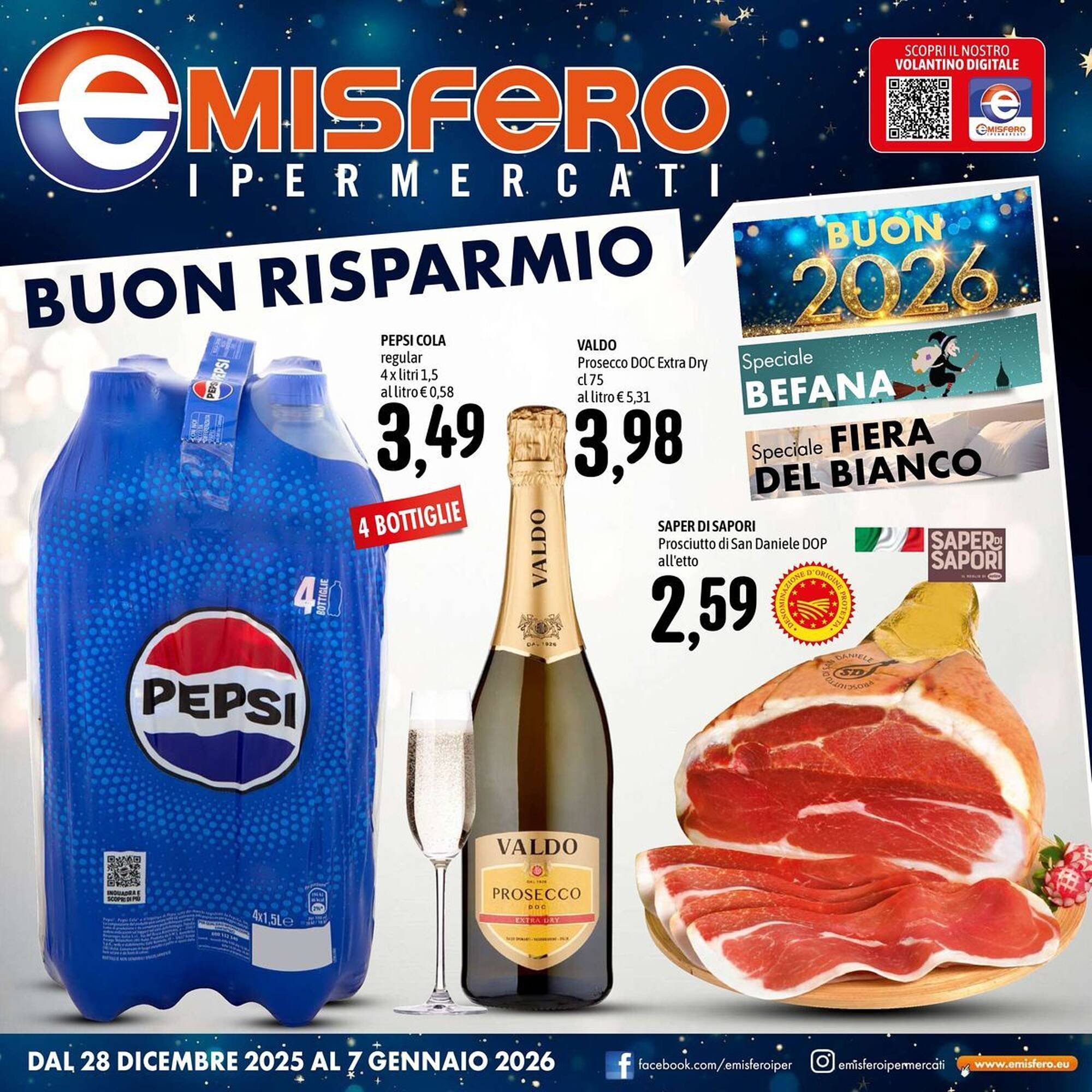 Volantino Emisfero (2025-12-28 - 2026-01-07)