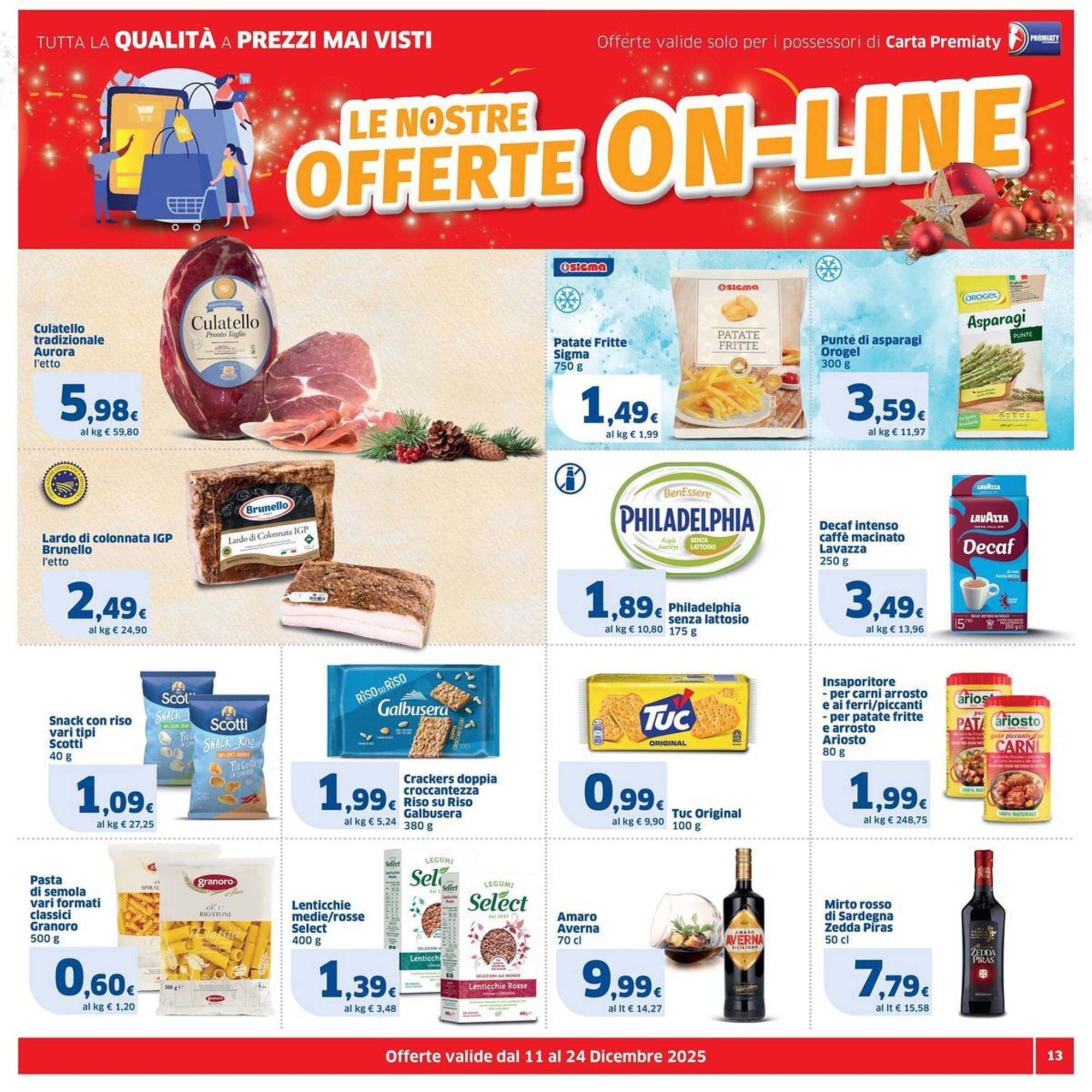 Volantino Sigma (2025-12-11 - 2025-12-24)