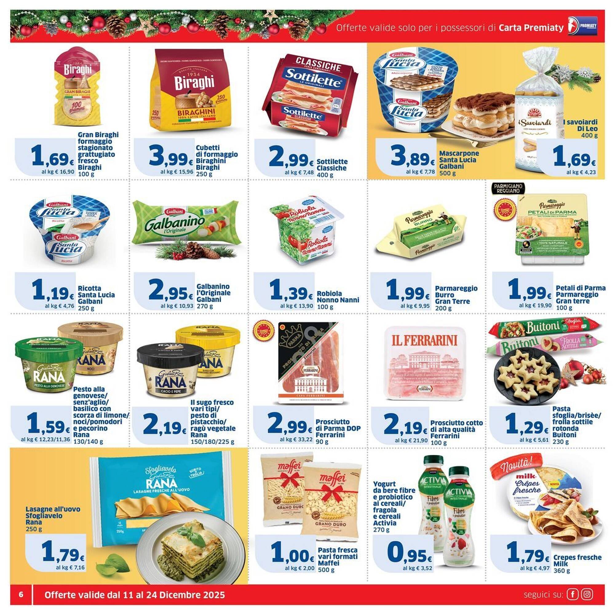 Volantino Sigma (2025-12-11 - 2025-12-24)