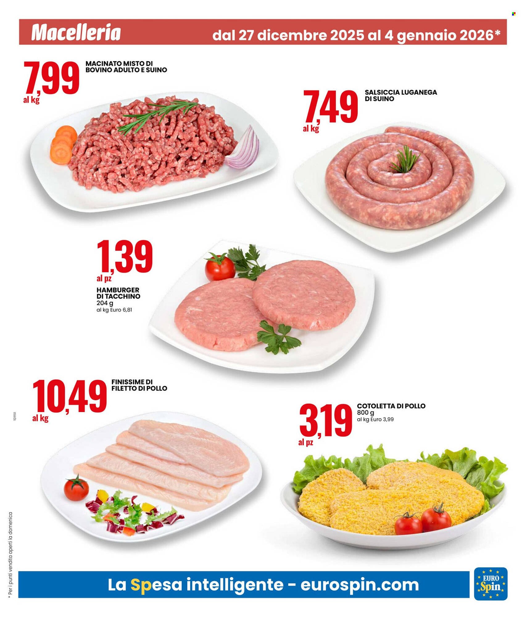 Volantino Eurospin (2025-12-27 - 2026-01-04)