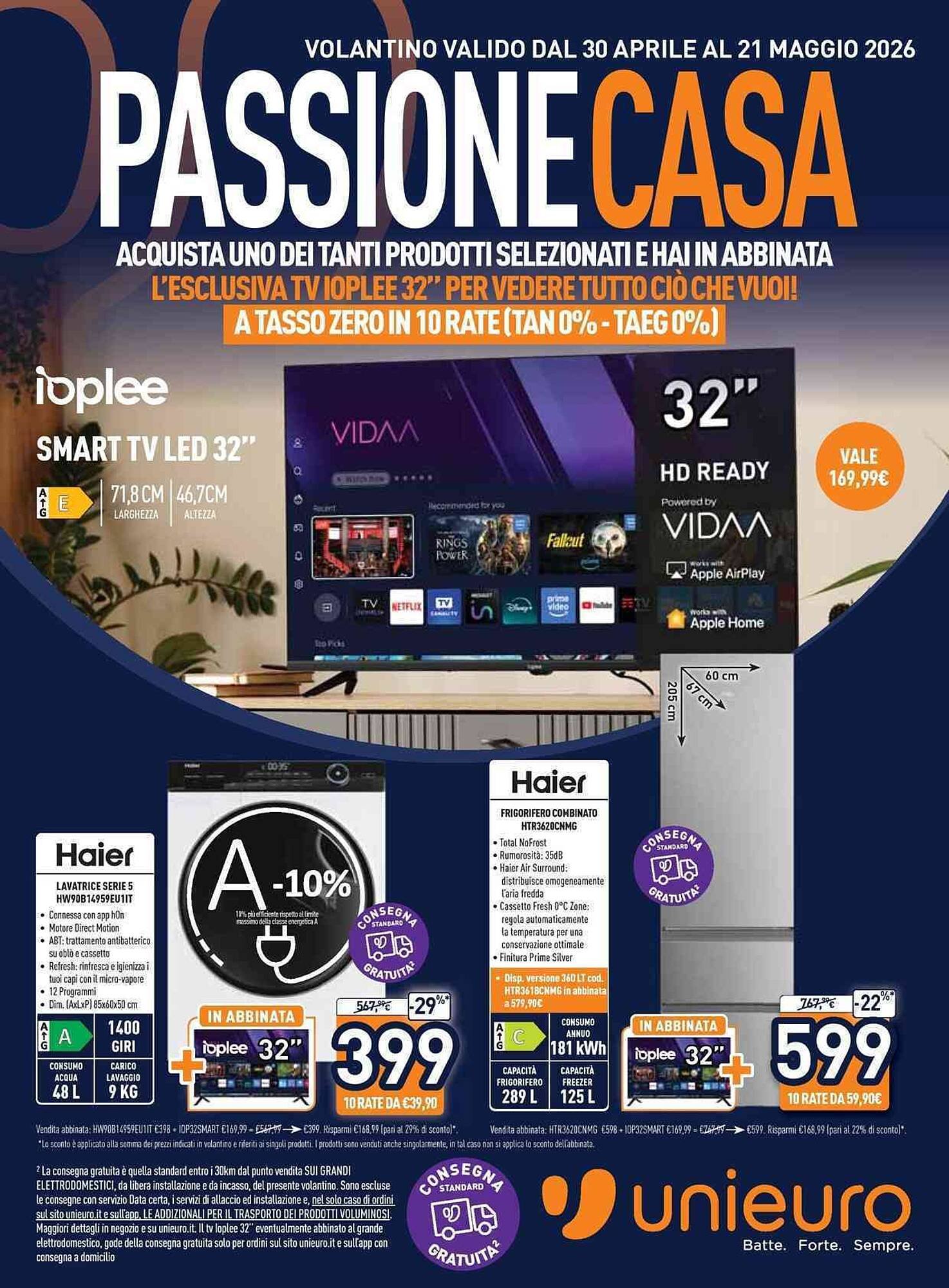 Volantino Unieuro (2026-04-30 - 2026-05-21)