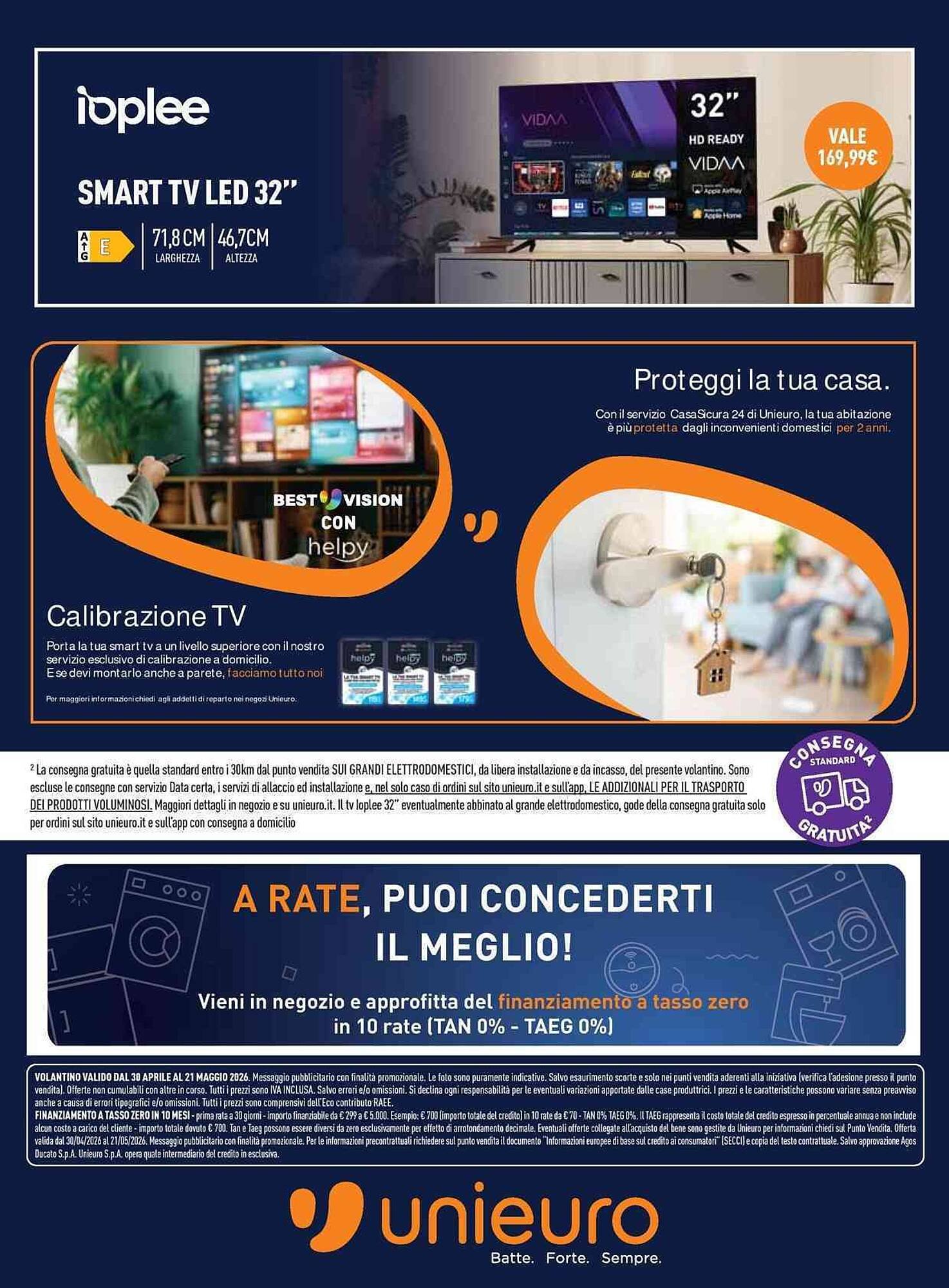Volantino Unieuro (2026-04-30 - 2026-05-21)