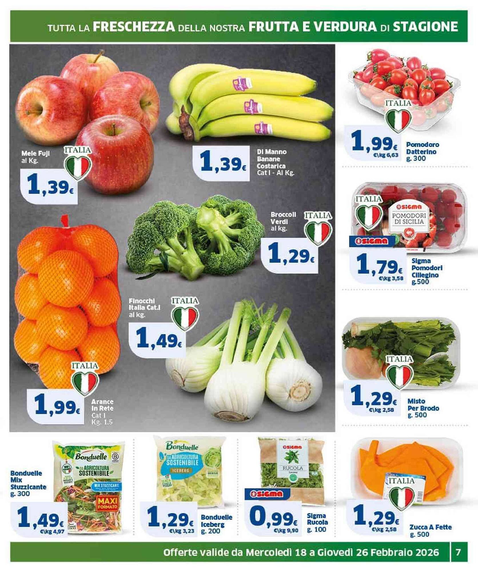 Volantino Sigma (2026-02-18 - 2026-02-26)